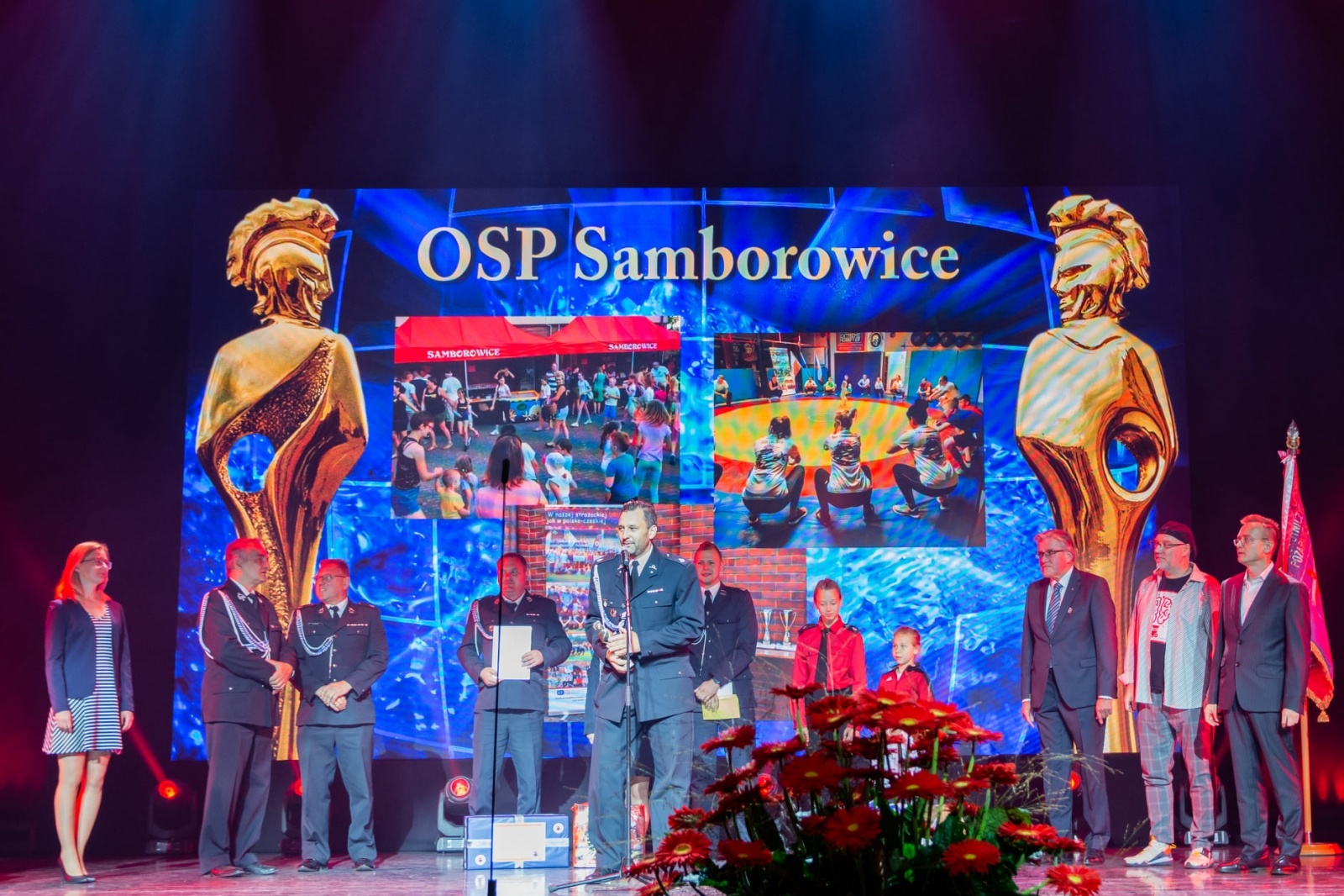 Zdjęcie w galerii na portalu naszraciborz.pl: OSP Samborowice. Strażacki Florian jest nasz! wiadomości z regionu