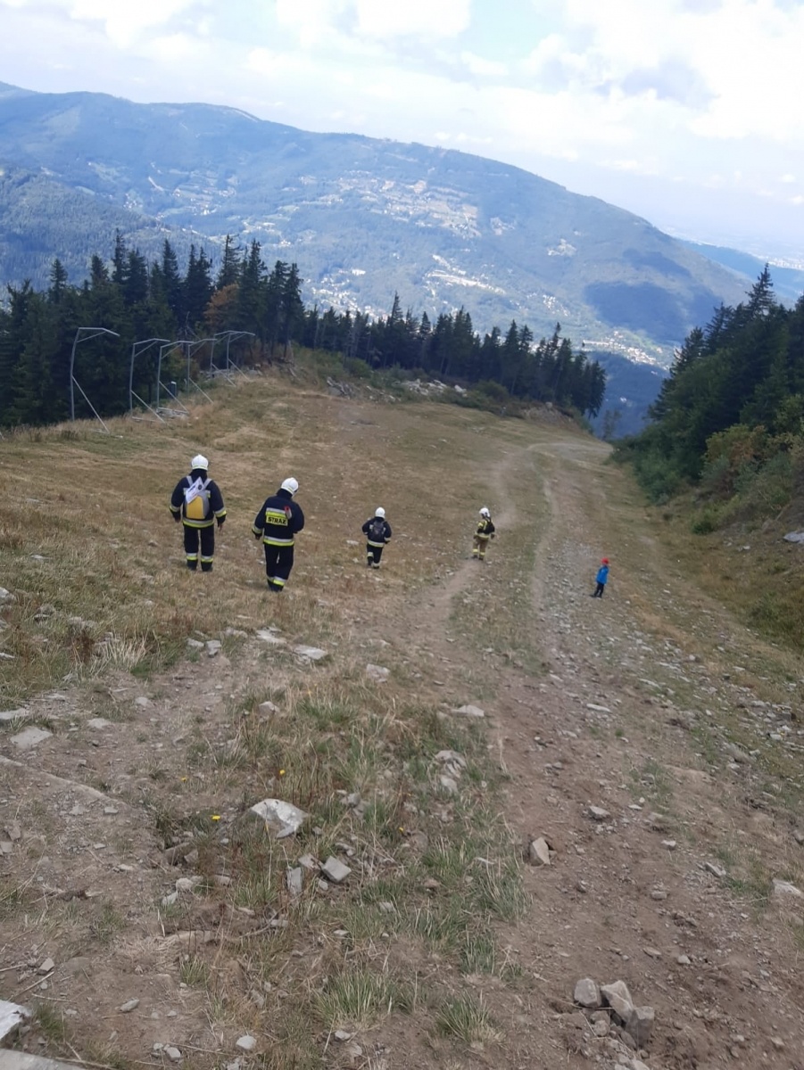 Zdjęcie w galerii na portalu naszraciborz.pl: Druhowie z Gminy Krzyżanowice zdobyli Skrzyczne [FOTO] wiadomości z regionu
