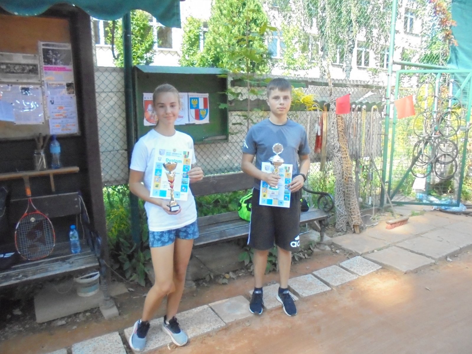 Zdjęcie w galerii na portalu naszraciborz.pl: Tenisowa rywalizacja o puchar Starosty wiadomości z regionu