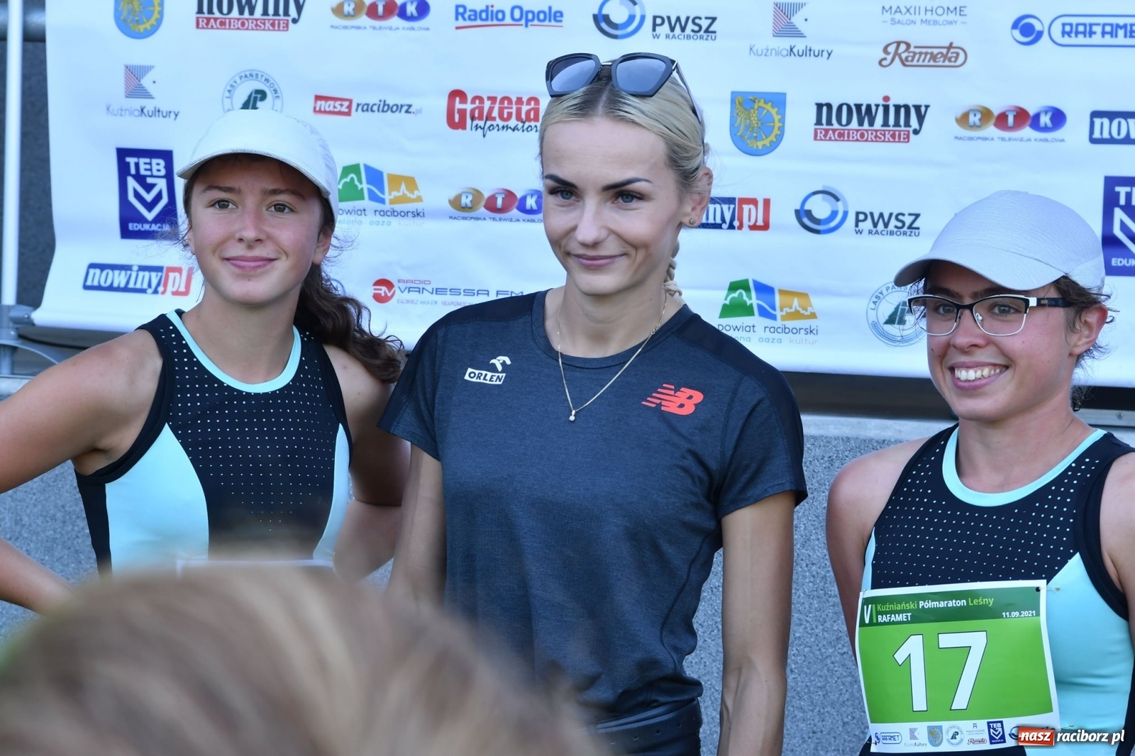 Zdjęcie w galerii na portalu naszraciborz.pl: Kuźniański półmaraton z mistrzynią olimpijską Justyną Święty – Ersetic [FOTO i WIDEO] wiadomości z regionu