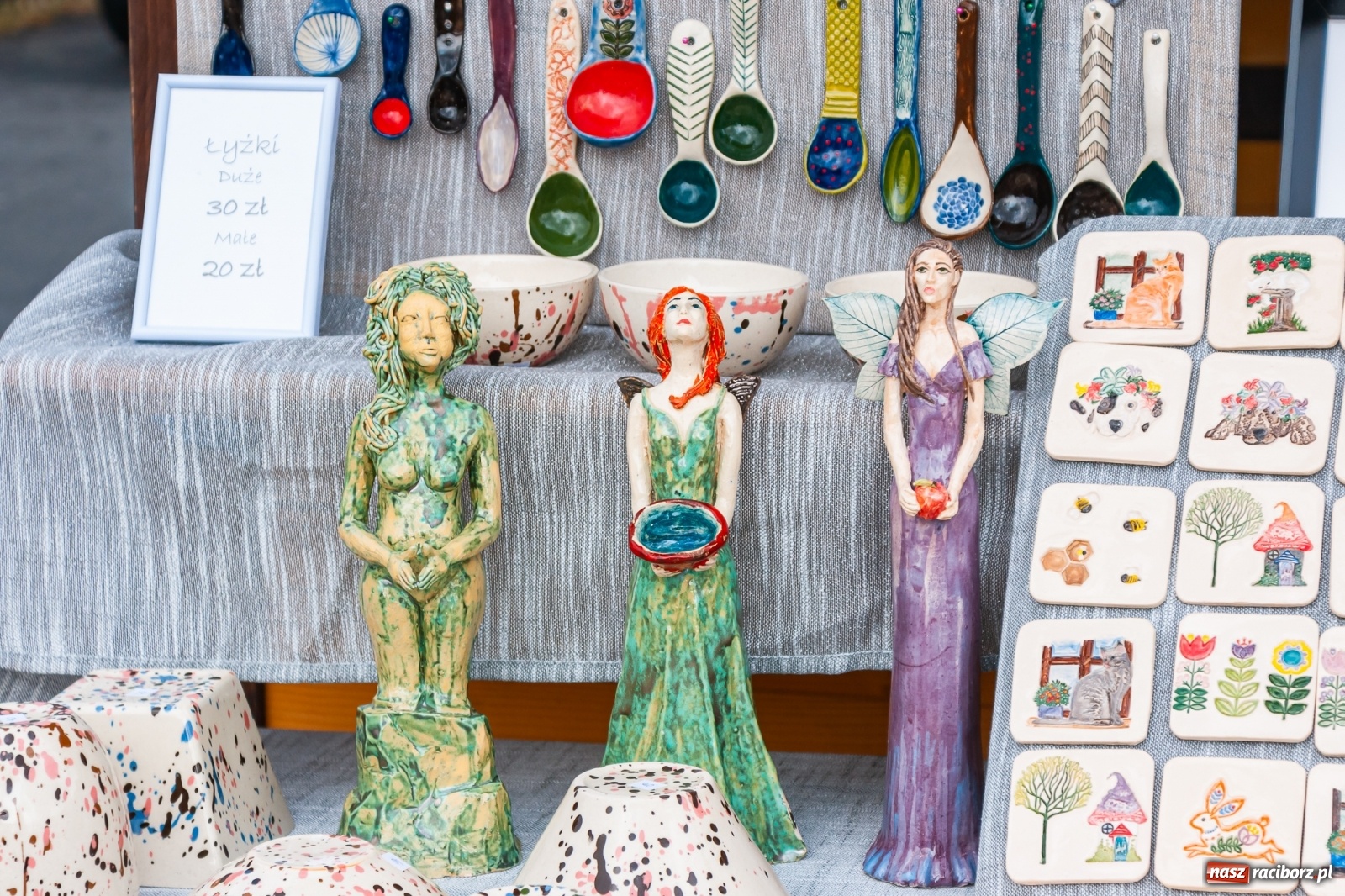 Zdjęcie w galerii na portalu naszraciborz.pl: Smakołyki i rękodzieło na raciborskim jarmarku na zakończenie lata [FOTO i WIDEO] wiadomości z regionu