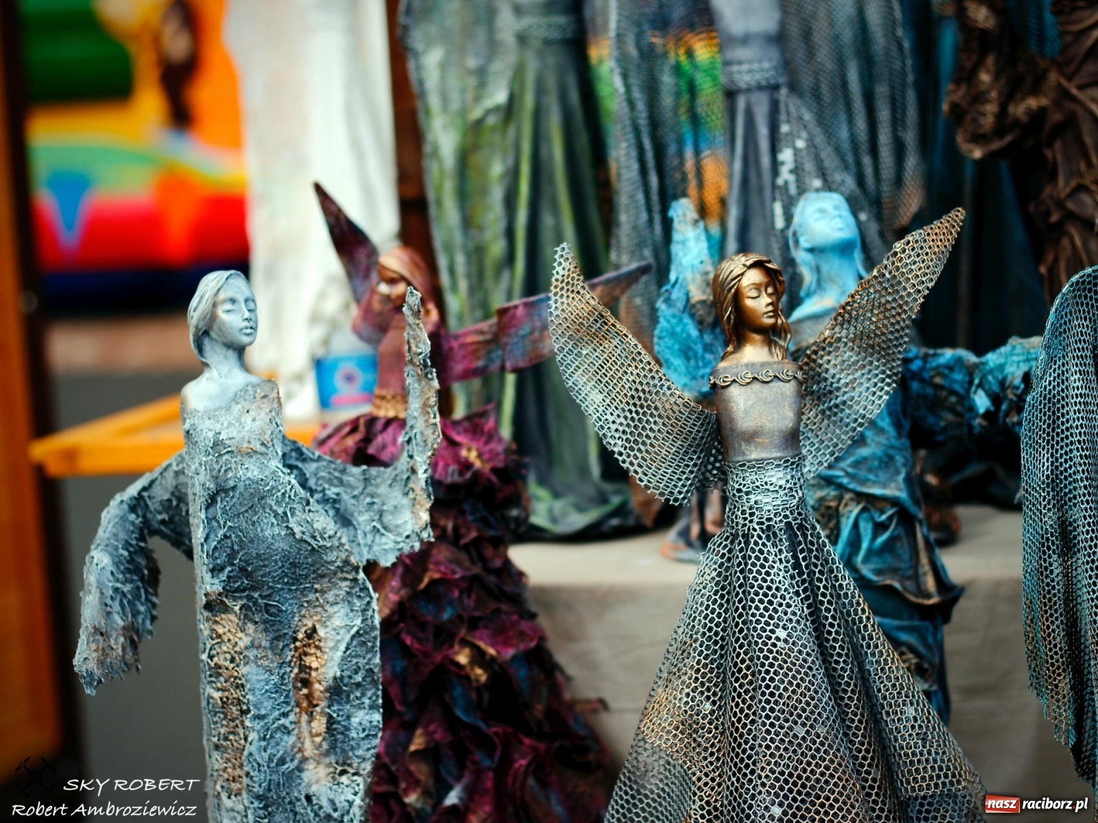 Zdjęcie w galerii na portalu naszraciborz.pl: Racibórz. Jarmark na pożegnanie lata z lotu ptaka [FOTO] wiadomości z regionu