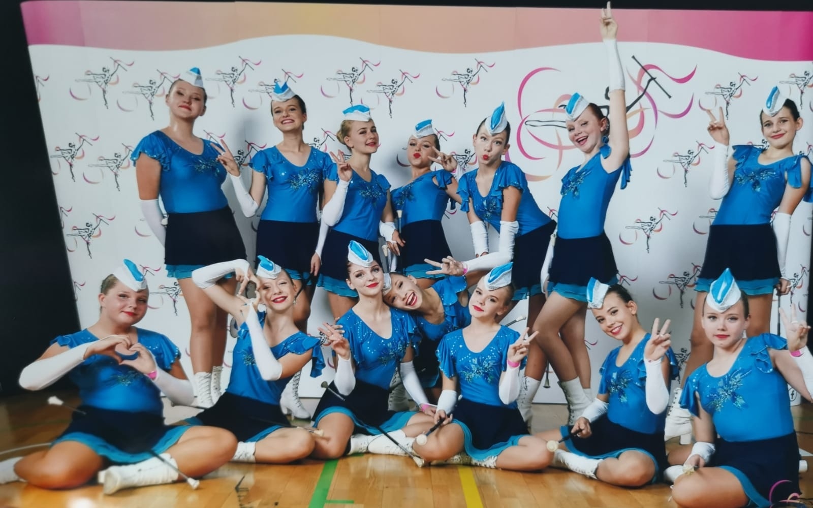 Zdjęcie w galerii na portalu naszraciborz.pl: Mażoretki Zary trzydzieści razy stanęły na podium wiadomości z regionu