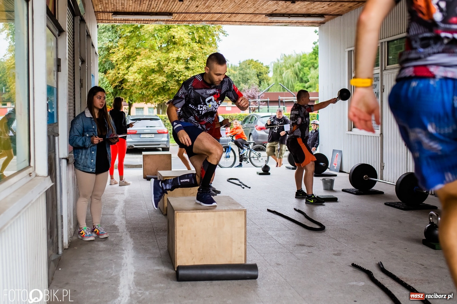 Zdjęcie w galerii na portalu naszraciborz.pl: Crossfitowcy rywalizowali przy Cegiełce wiadomości z regionu