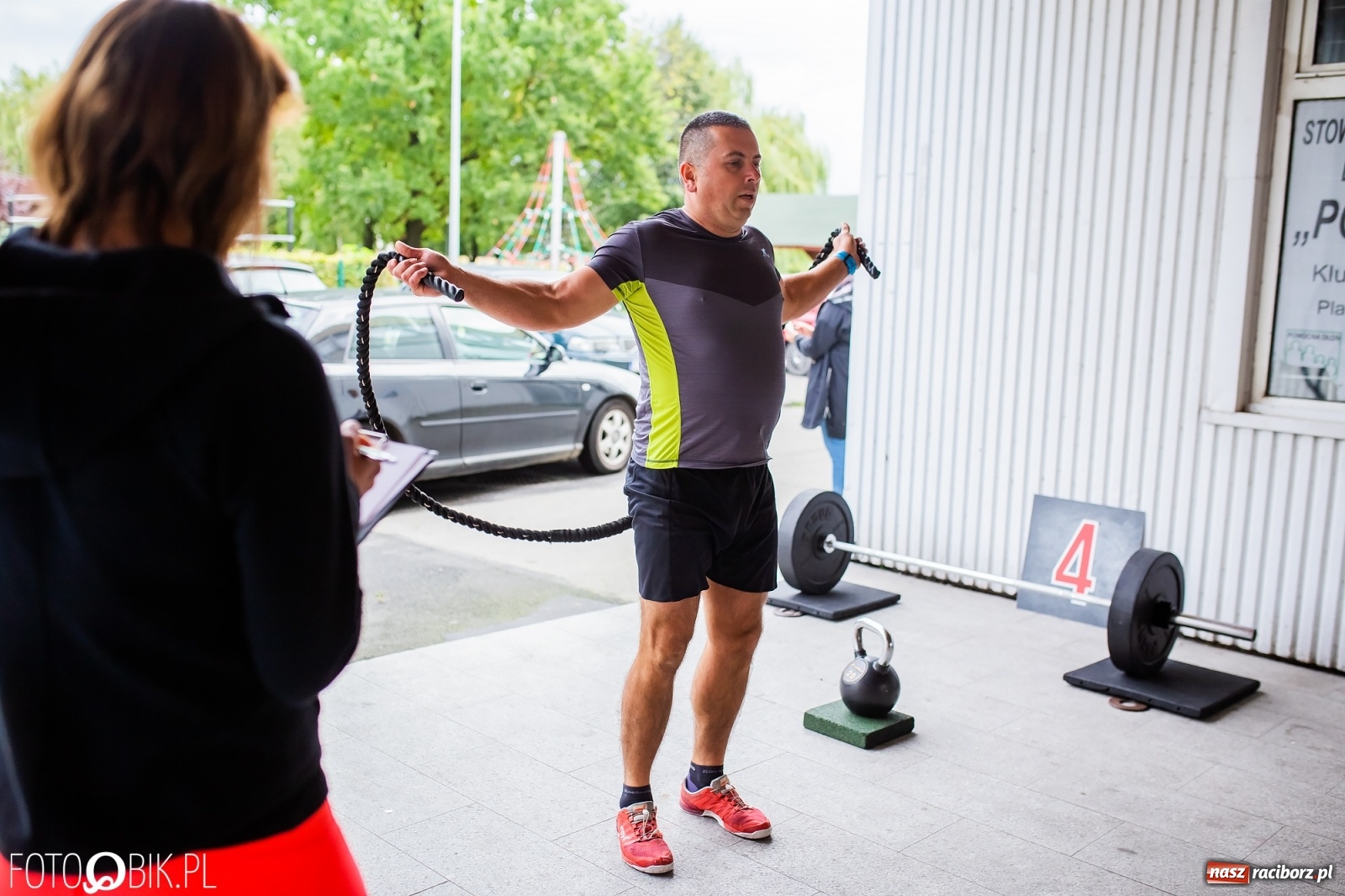 Zdjęcie w galerii na portalu naszraciborz.pl: Crossfitowcy rywalizowali przy Cegiełce wiadomości z regionu