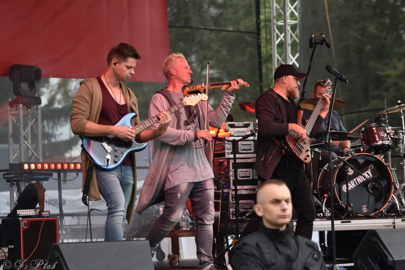 Zdjęcie w galerii na portalu naszraciborz.pl: Racibórz żegna lato. Czesi śpiewają polskie hity wiadomości z regionu