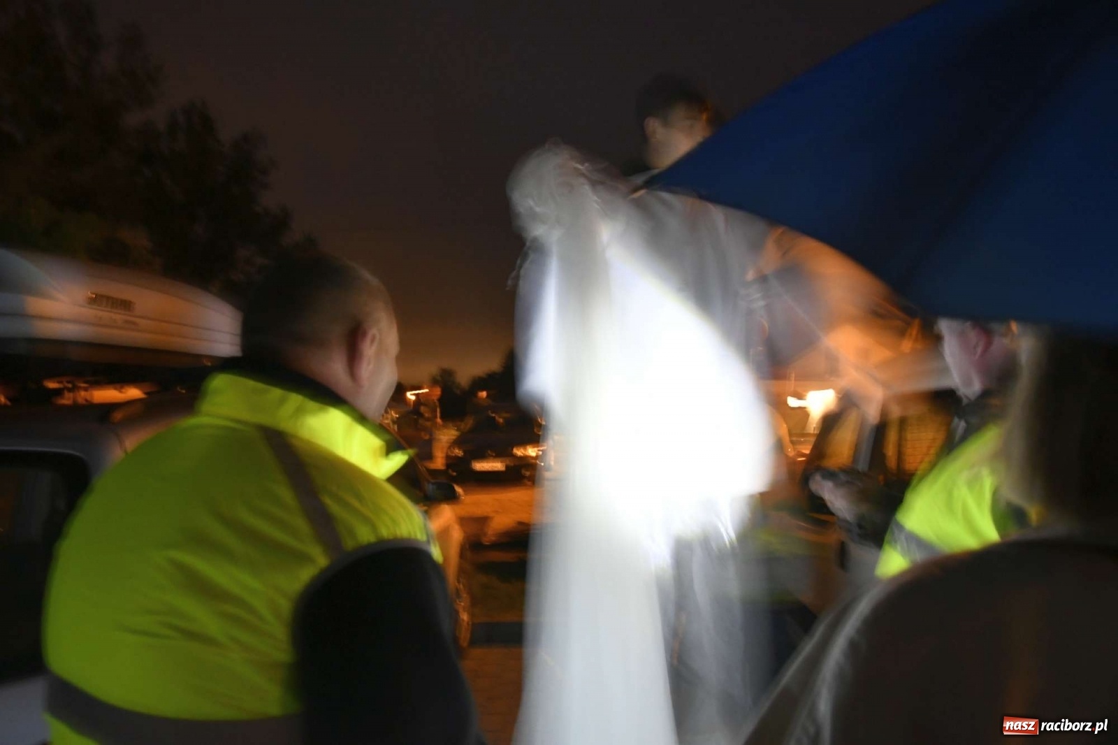 Zdjęcie w galerii na portalu naszraciborz.pl: Parada świateł i spektakl przed pałacem w Pogrzebieniu [FOTO i WIDEO] wiadomości z regionu