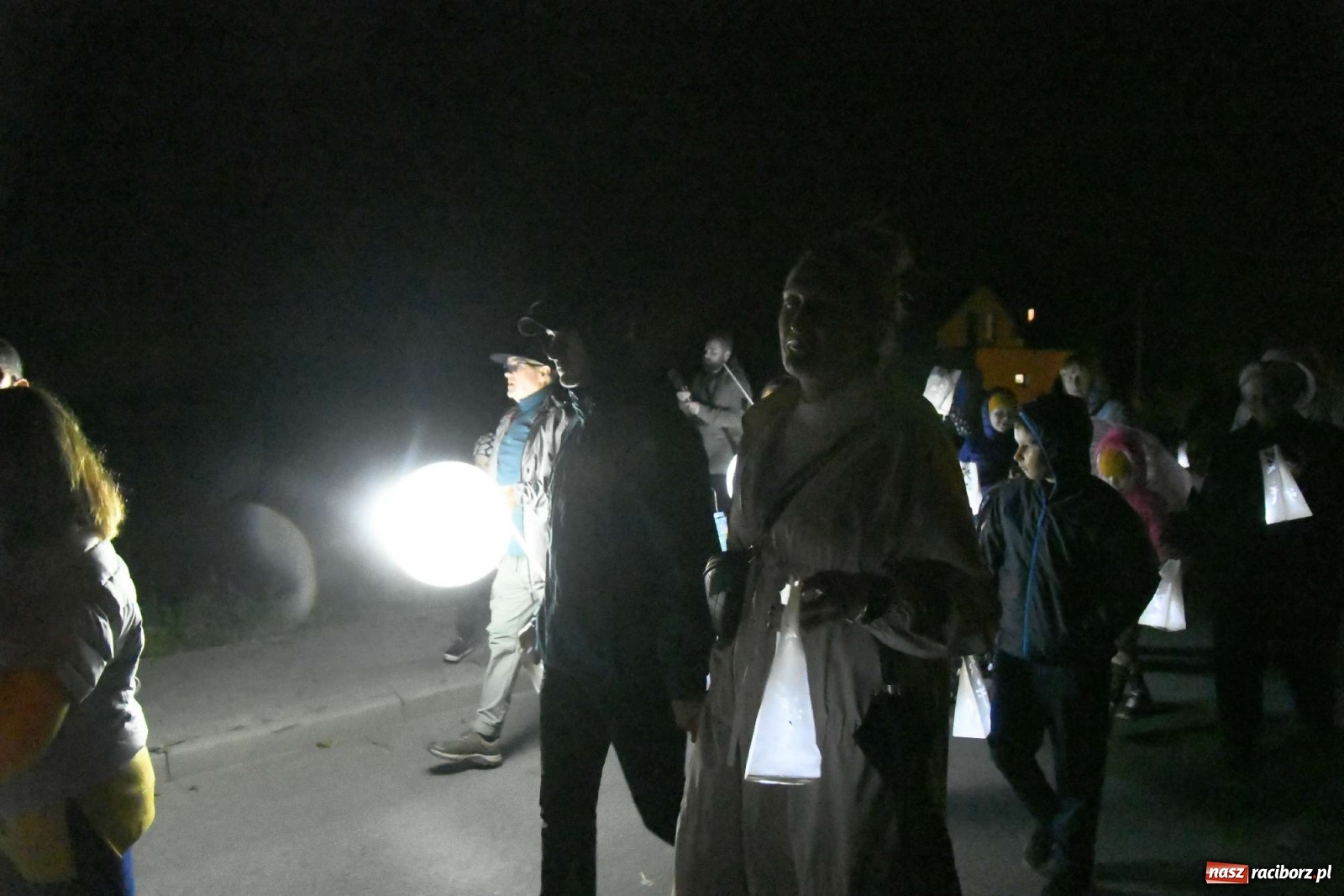 Zdjęcie w galerii na portalu naszraciborz.pl: Parada świateł i spektakl przed pałacem w Pogrzebieniu [FOTO i WIDEO] wiadomości z regionu