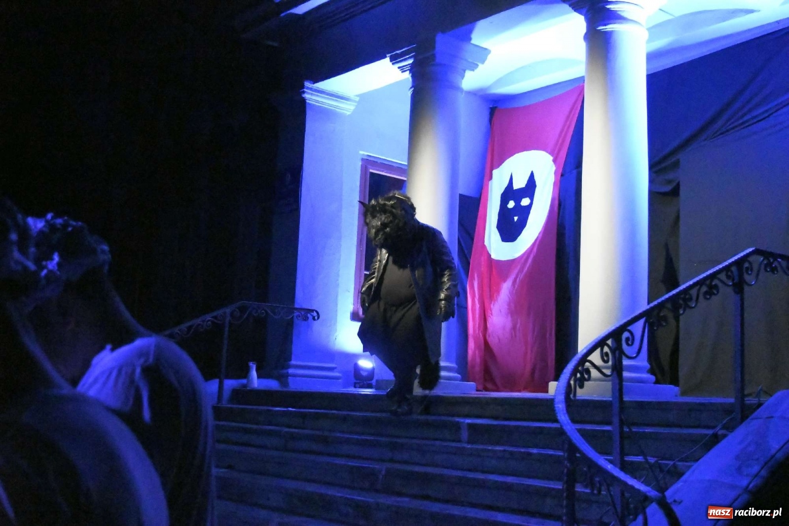 Zdjęcie w galerii na portalu naszraciborz.pl: Parada świateł i spektakl przed pałacem w Pogrzebieniu [FOTO i WIDEO] wiadomości z regionu