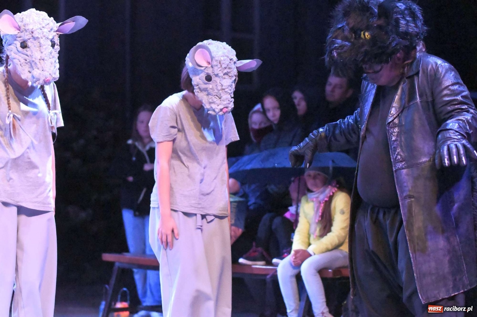 Zdjęcie w galerii na portalu naszraciborz.pl: Parada świateł i spektakl przed pałacem w Pogrzebieniu [FOTO i WIDEO] wiadomości z regionu