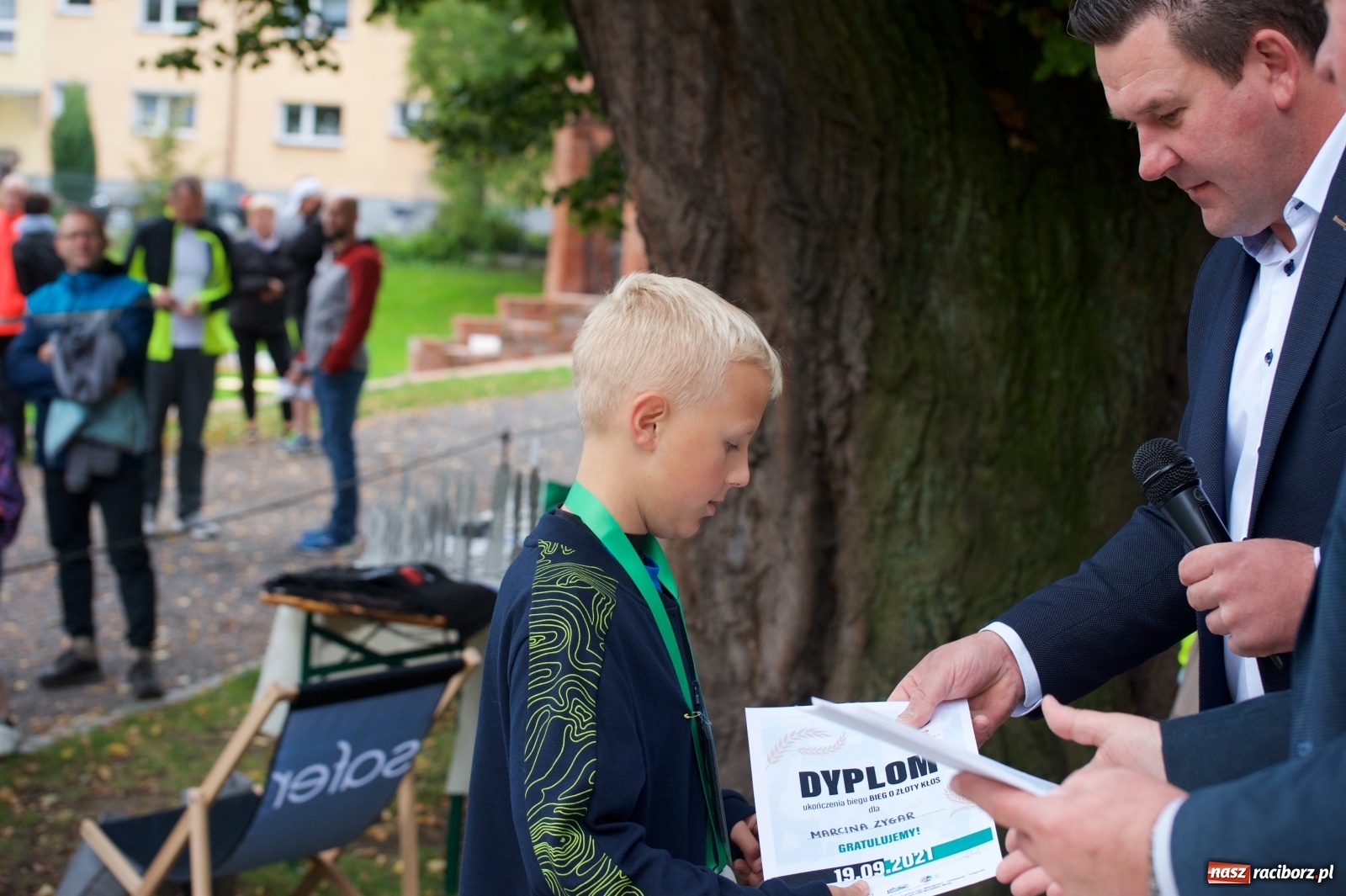 Zdjęcie w galerii na portalu naszraciborz.pl: Bieg o Złoty Kłos. Tworków debiutuje na mapie sportów biegowych wiadomości z regionu