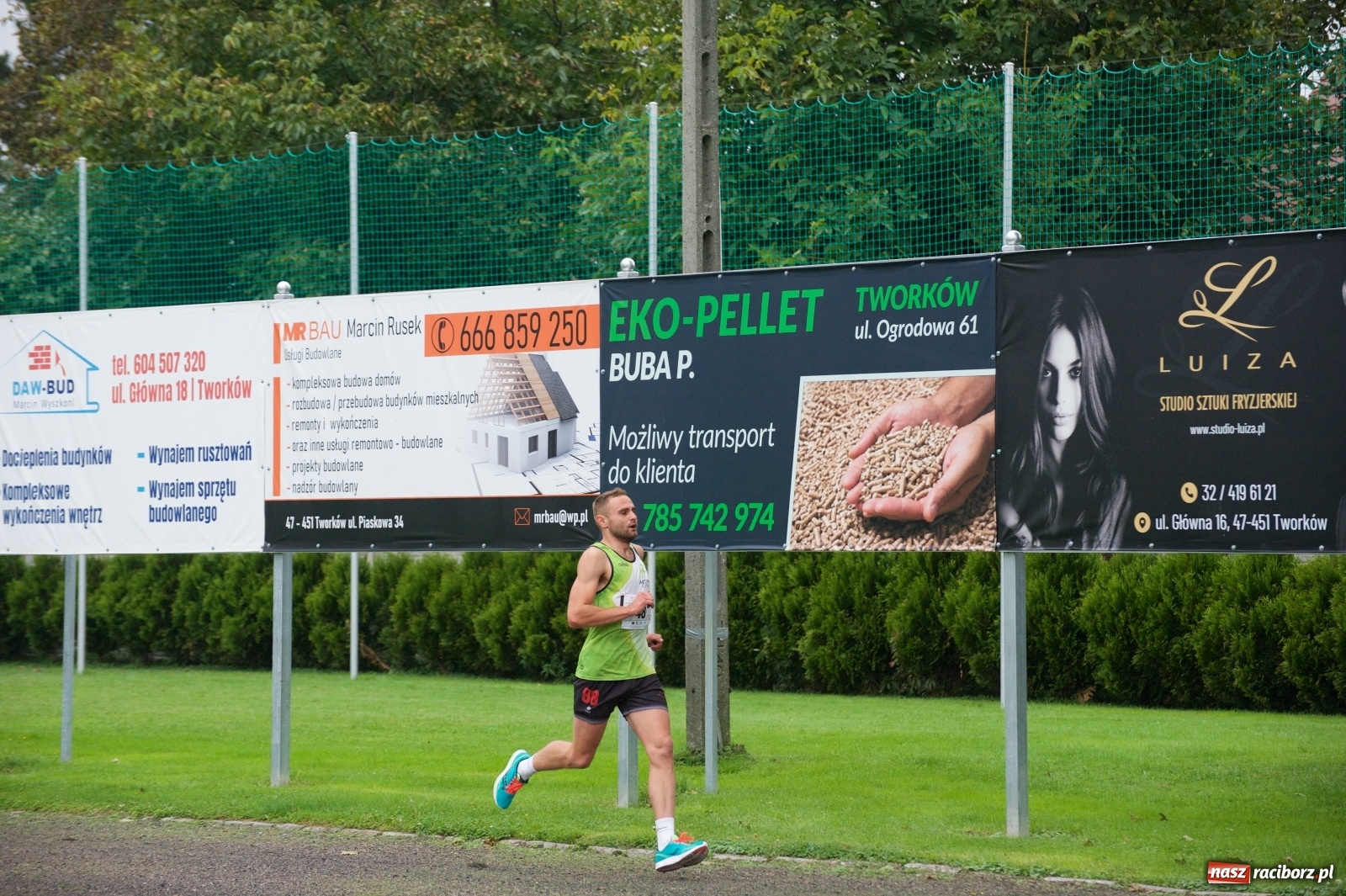Zdjęcie w galerii na portalu naszraciborz.pl: Bieg o Złoty Kłos. Tworków debiutuje na mapie sportów biegowych wiadomości z regionu