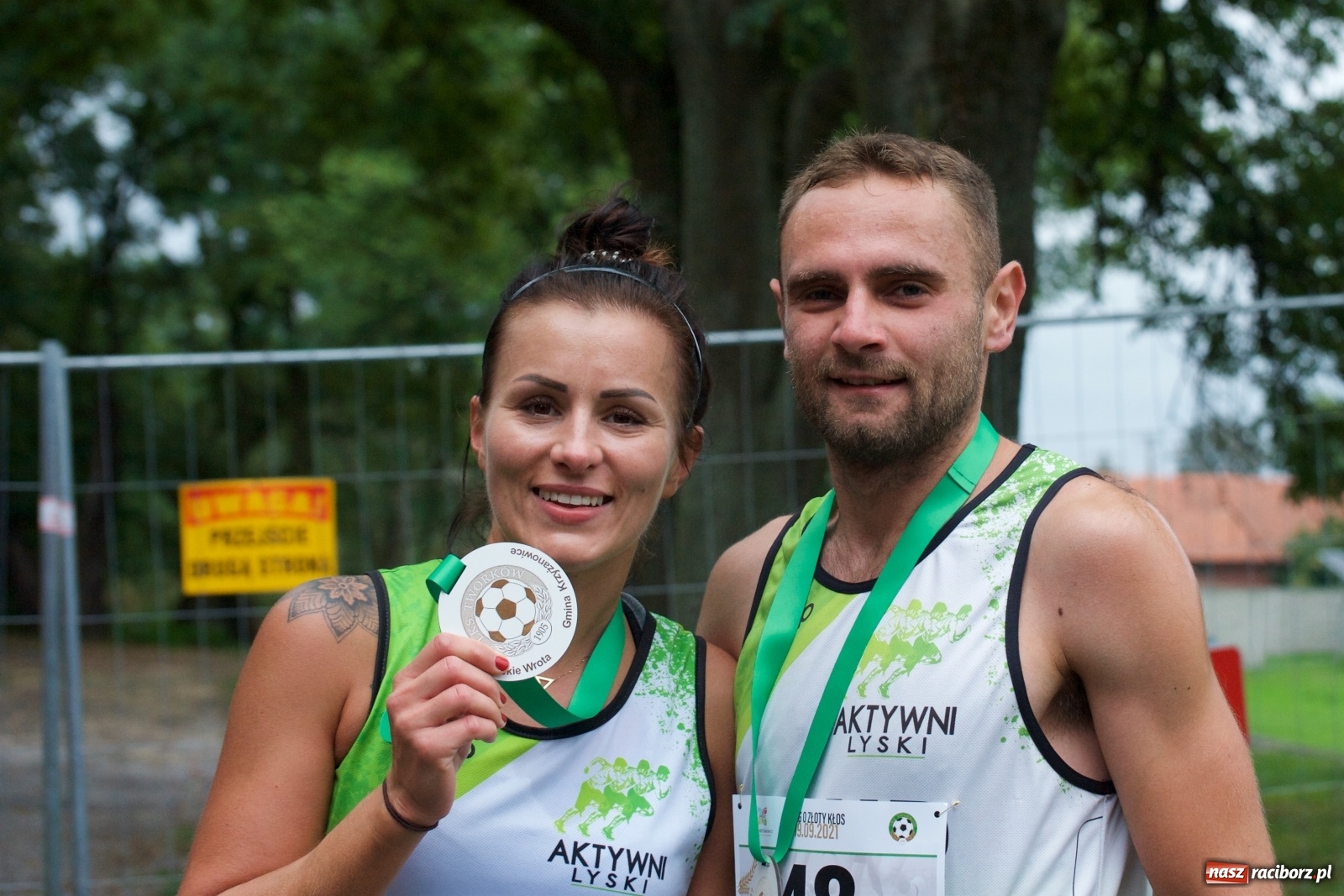 Zdjęcie w galerii na portalu naszraciborz.pl: Bieg o Złoty Kłos. Tworków debiutuje na mapie sportów biegowych wiadomości z regionu