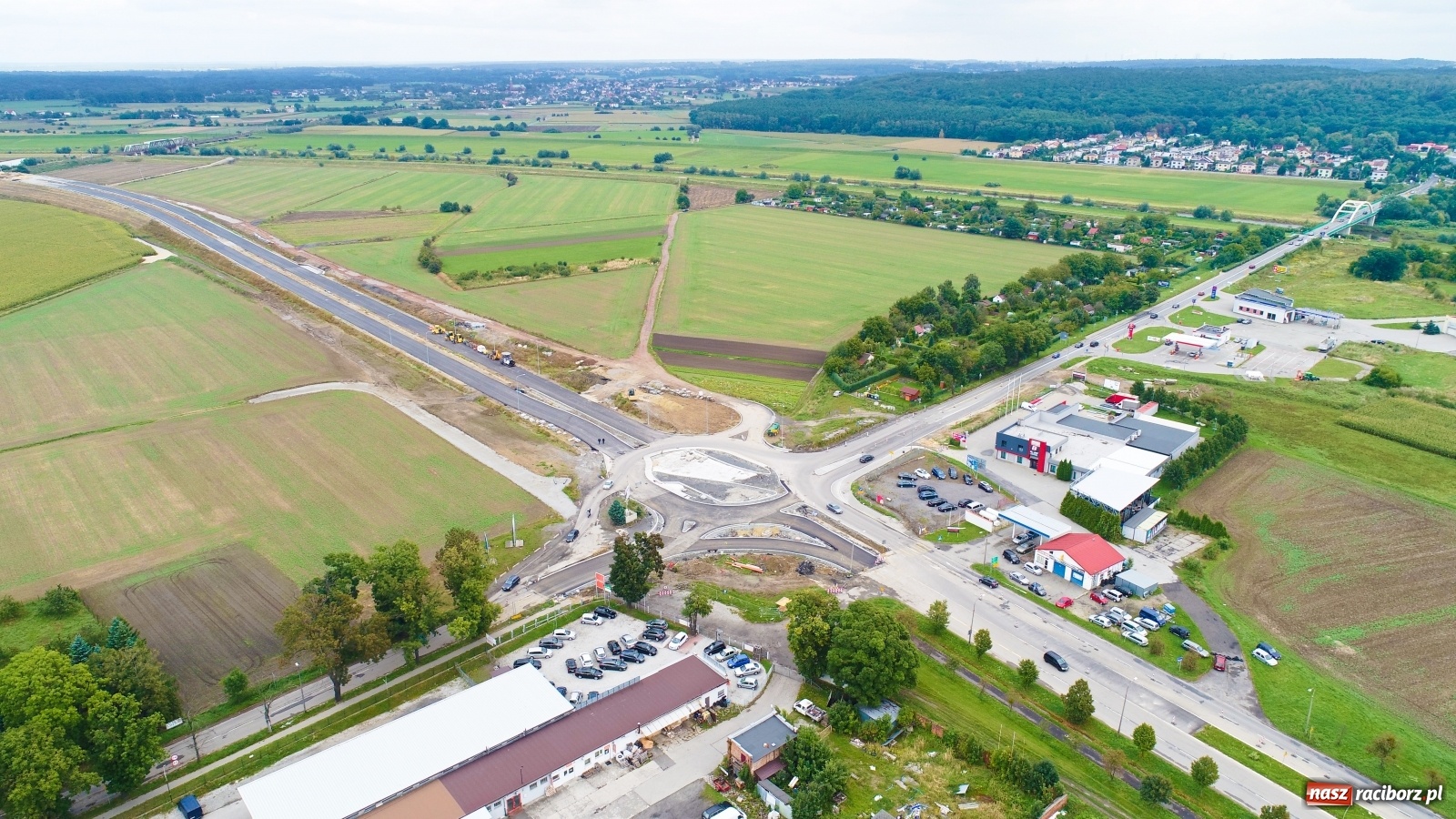 Zdjęcie w galerii na portalu naszraciborz.pl: Blisko, coraz bliżej. Najnowsze zdjęcia z budowy wschodniej obwodnicy Raciborza wiadomości z regionu