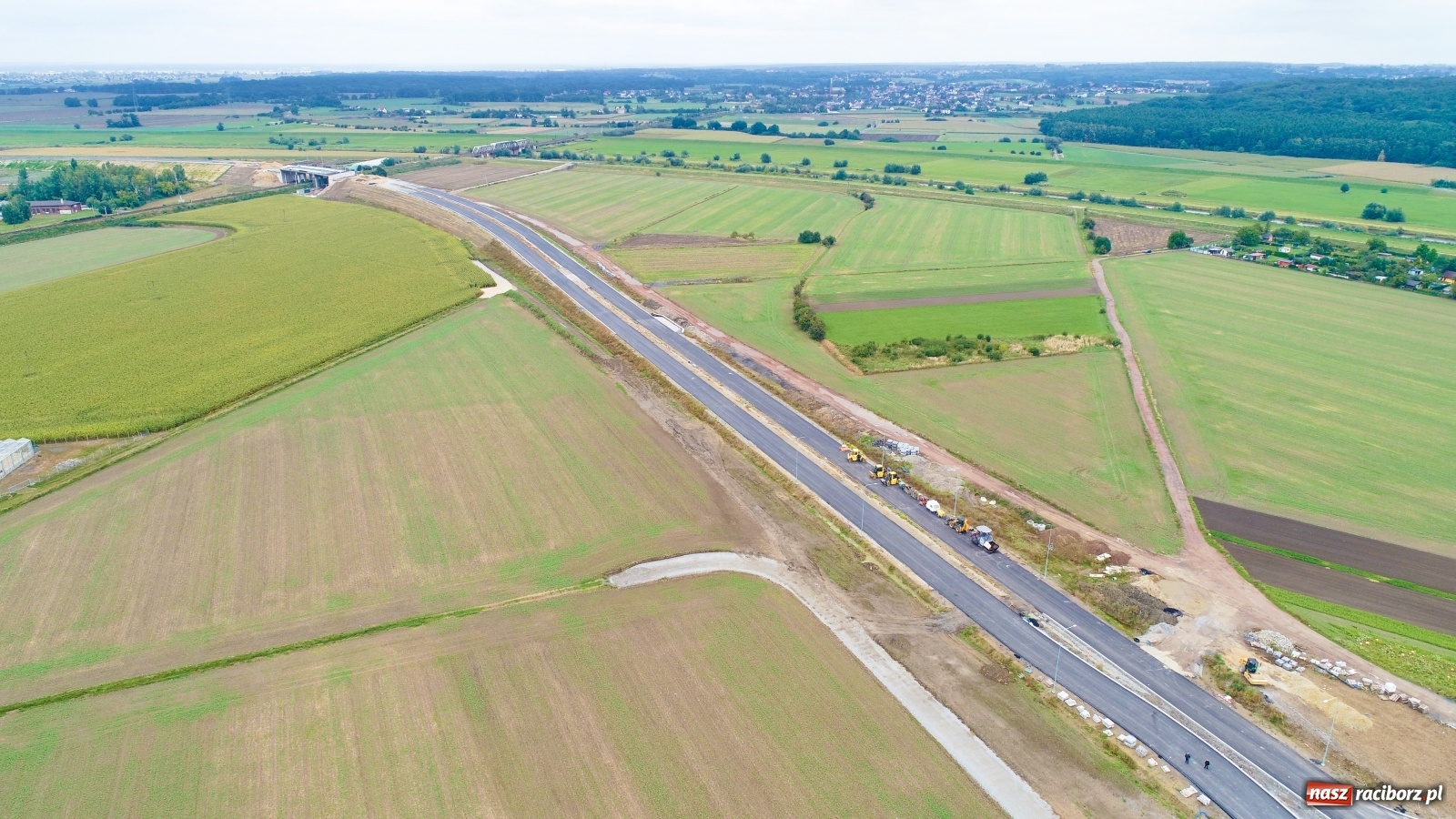 Zdjęcie w galerii na portalu naszraciborz.pl: Blisko, coraz bliżej. Najnowsze zdjęcia z budowy wschodniej obwodnicy Raciborza wiadomości z regionu