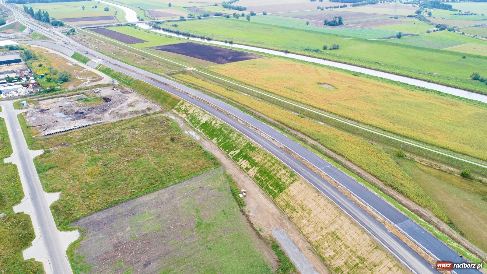 Zdjęcie w galerii na portalu naszraciborz.pl: Blisko, coraz bliżej. Najnowsze zdjęcia z budowy wschodniej obwodnicy Raciborza wiadomości z regionu