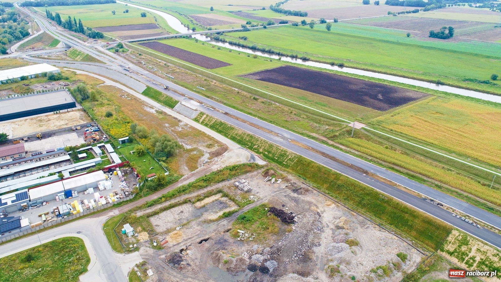 Zdjęcie w galerii na portalu naszraciborz.pl: Blisko, coraz bliżej. Najnowsze zdjęcia z budowy wschodniej obwodnicy Raciborza wiadomości z regionu