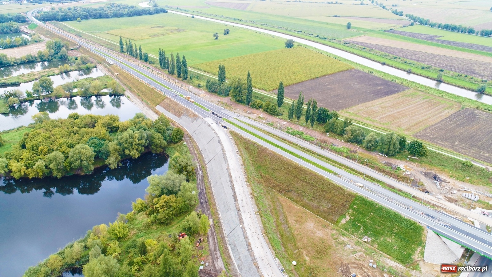 Zdjęcie w galerii na portalu naszraciborz.pl: Blisko, coraz bliżej. Najnowsze zdjęcia z budowy wschodniej obwodnicy Raciborza wiadomości z regionu