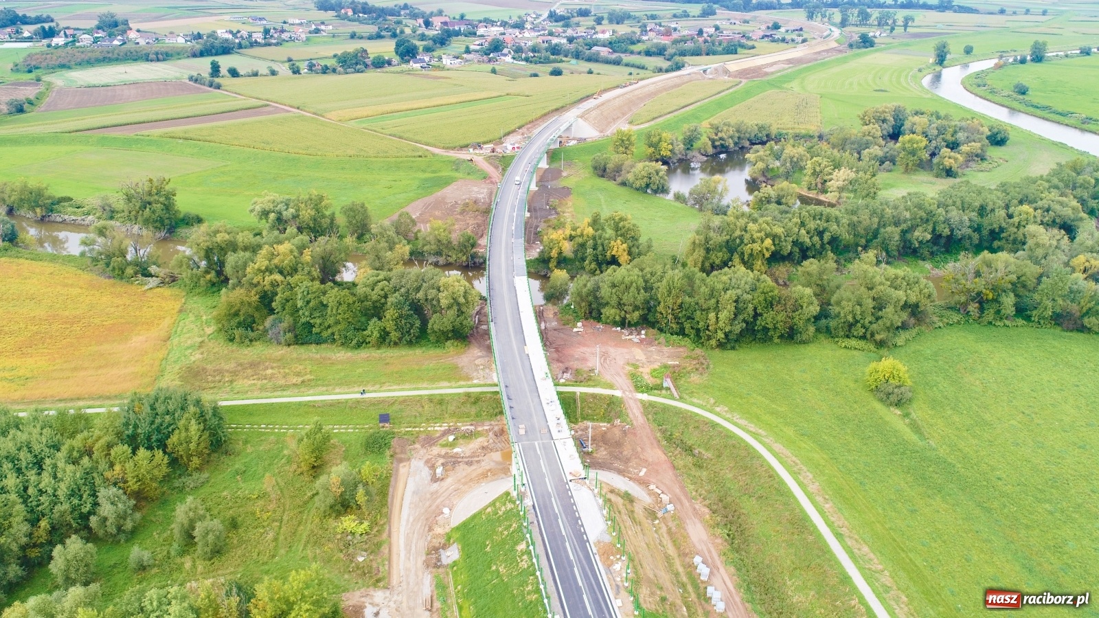 Zdjęcie w galerii na portalu naszraciborz.pl: Blisko, coraz bliżej. Najnowsze zdjęcia z budowy wschodniej obwodnicy Raciborza wiadomości z regionu
