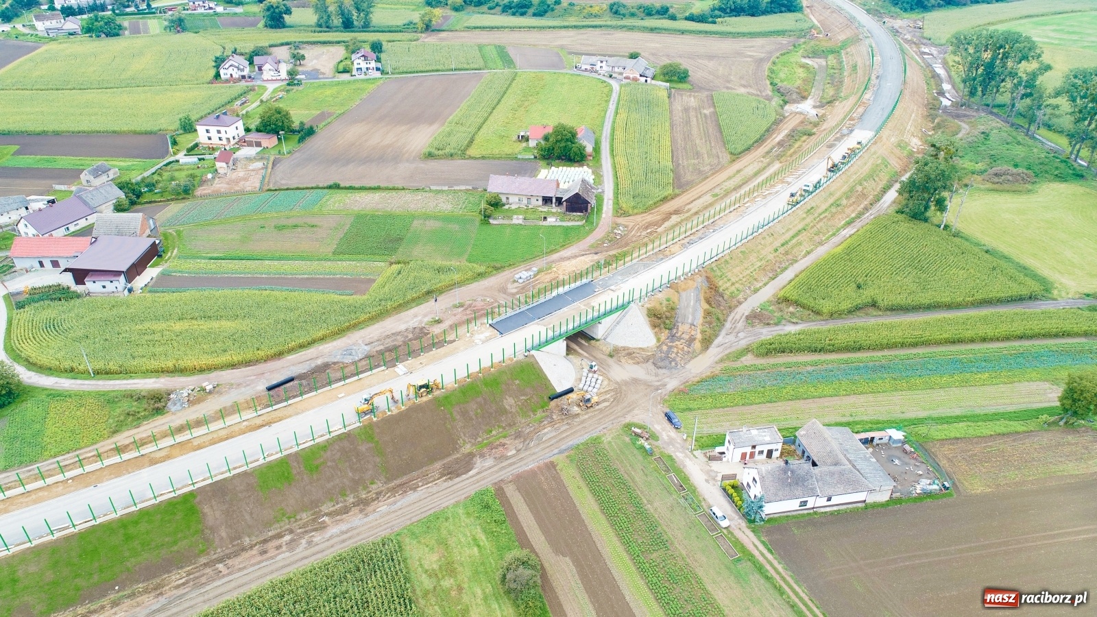 Zdjęcie w galerii na portalu naszraciborz.pl: Blisko, coraz bliżej. Najnowsze zdjęcia z budowy wschodniej obwodnicy Raciborza wiadomości z regionu