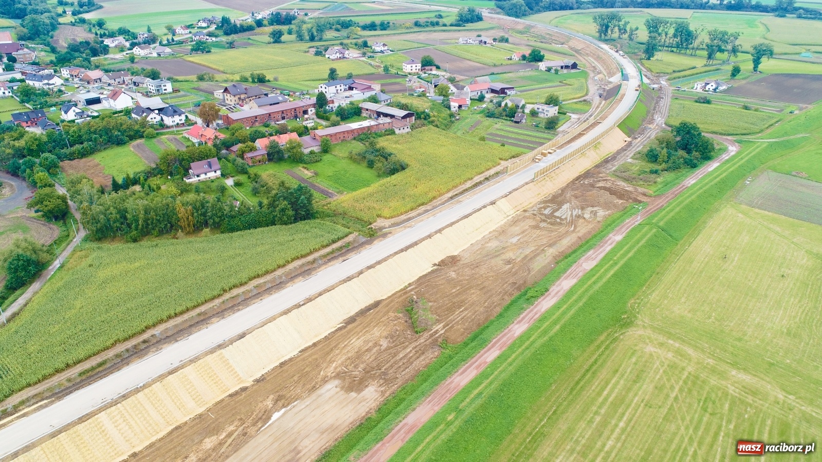 Zdjęcie w galerii na portalu naszraciborz.pl: Blisko, coraz bliżej. Najnowsze zdjęcia z budowy wschodniej obwodnicy Raciborza wiadomości z regionu