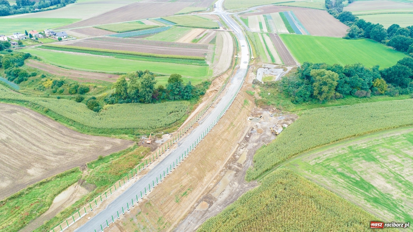 Zdjęcie w galerii na portalu naszraciborz.pl: Blisko, coraz bliżej. Najnowsze zdjęcia z budowy wschodniej obwodnicy Raciborza wiadomości z regionu