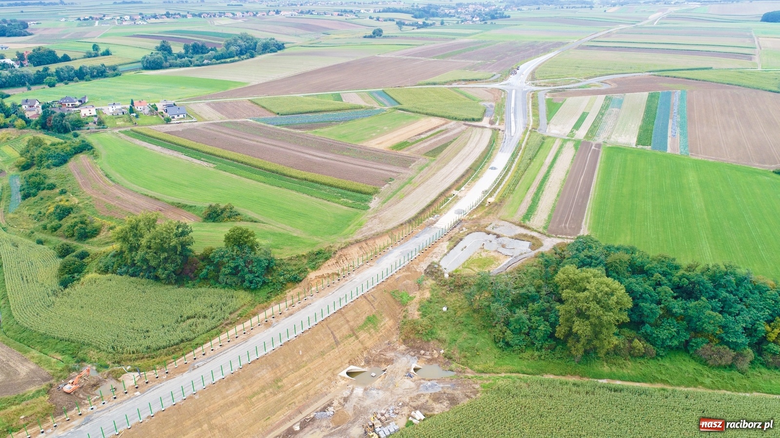 Zdjęcie w galerii na portalu naszraciborz.pl: Blisko, coraz bliżej. Najnowsze zdjęcia z budowy wschodniej obwodnicy Raciborza wiadomości z regionu