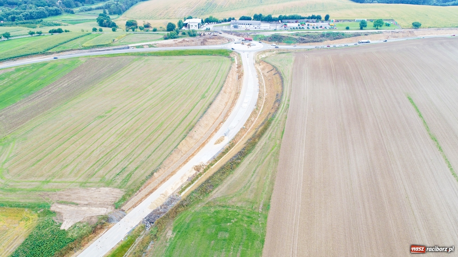 Zdjęcie w galerii na portalu naszraciborz.pl: Blisko, coraz bliżej. Najnowsze zdjęcia z budowy wschodniej obwodnicy Raciborza wiadomości z regionu