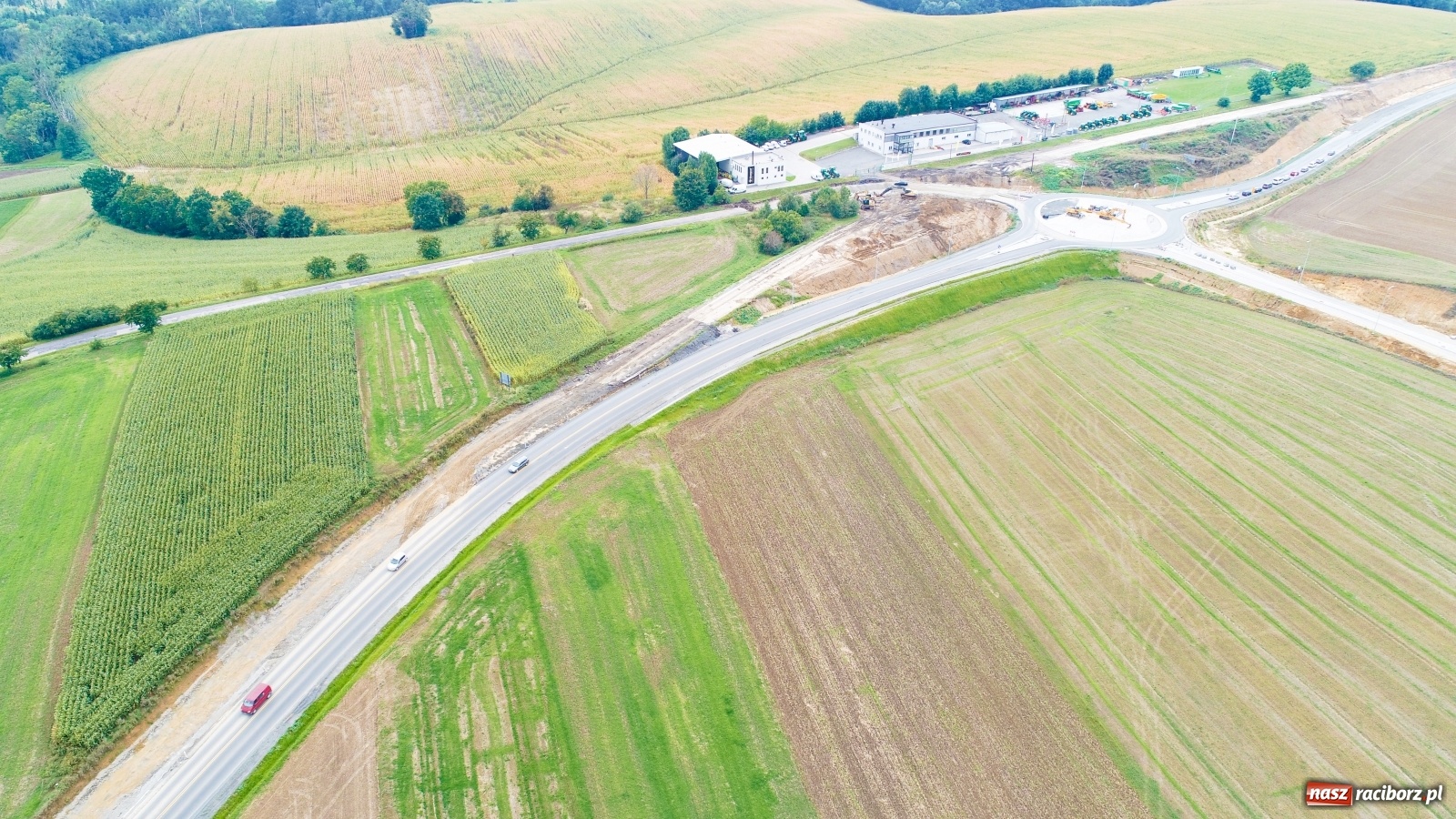 Zdjęcie w galerii na portalu naszraciborz.pl: Blisko, coraz bliżej. Najnowsze zdjęcia z budowy wschodniej obwodnicy Raciborza wiadomości z regionu