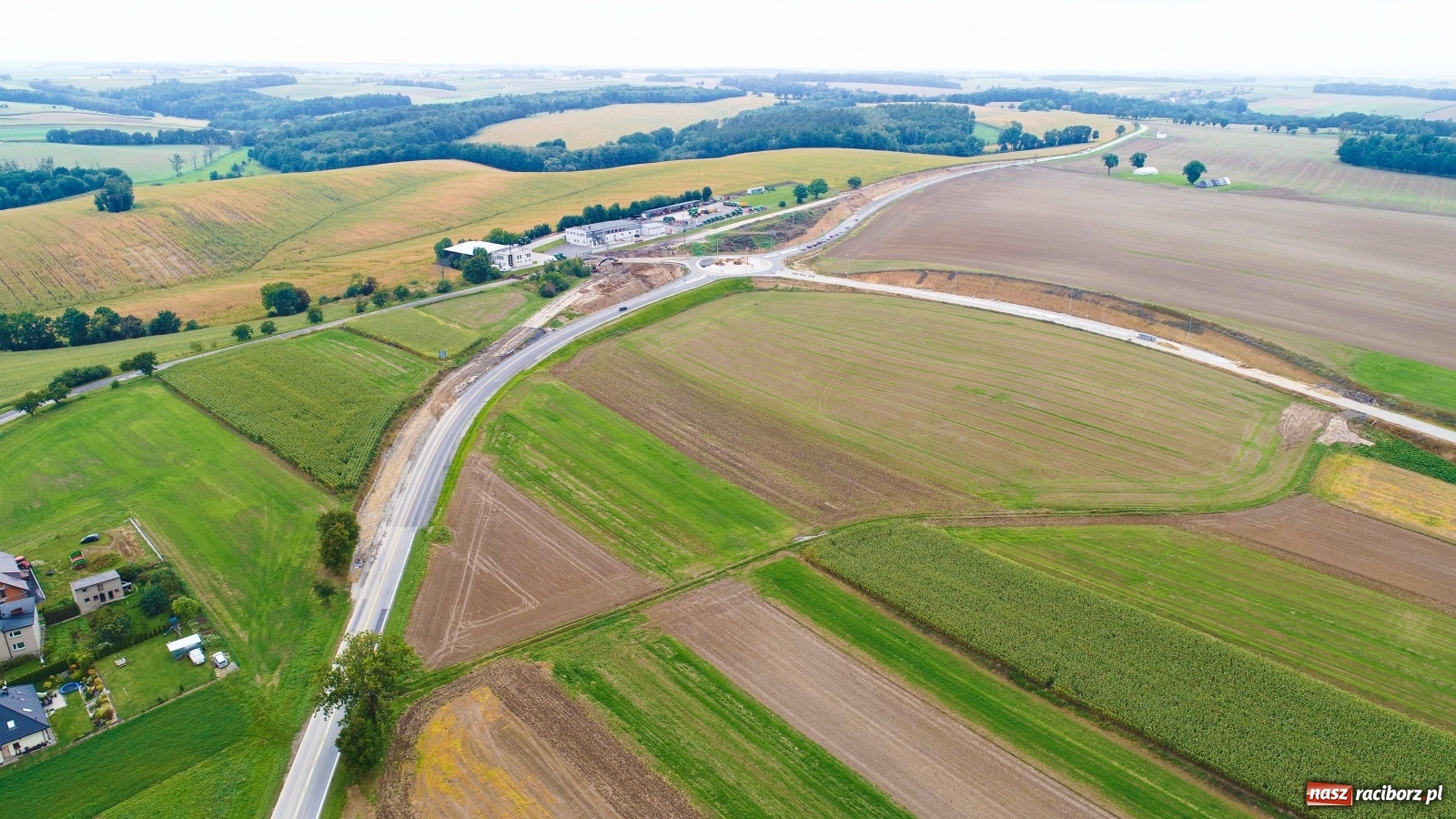 Zdjęcie w galerii na portalu naszraciborz.pl: Blisko, coraz bliżej. Najnowsze zdjęcia z budowy wschodniej obwodnicy Raciborza wiadomości z regionu