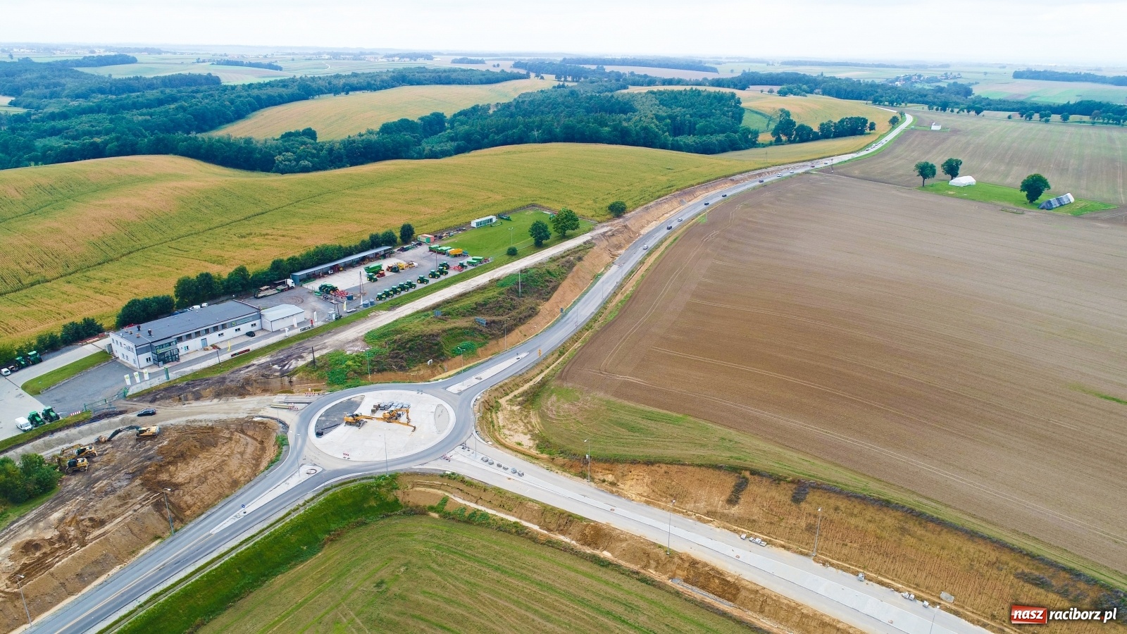 Zdjęcie w galerii na portalu naszraciborz.pl: Blisko, coraz bliżej. Najnowsze zdjęcia z budowy wschodniej obwodnicy Raciborza wiadomości z regionu