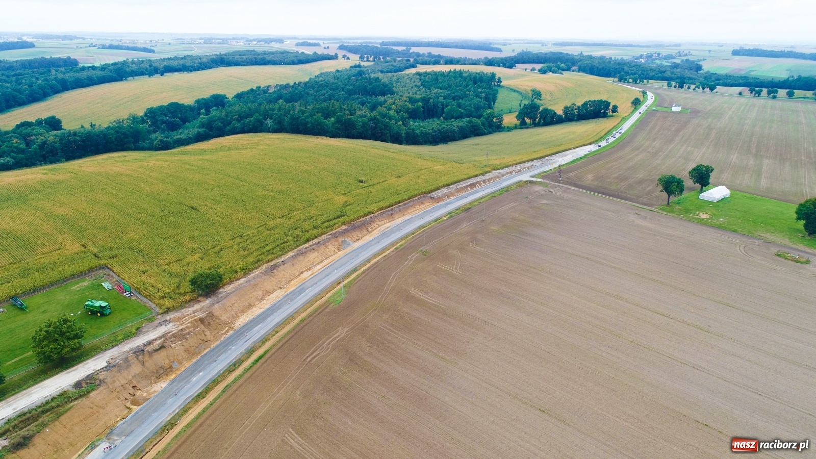 Zdjęcie w galerii na portalu naszraciborz.pl: Blisko, coraz bliżej. Najnowsze zdjęcia z budowy wschodniej obwodnicy Raciborza wiadomości z regionu