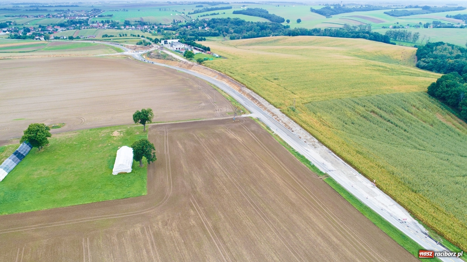 Zdjęcie w galerii na portalu naszraciborz.pl: Blisko, coraz bliżej. Najnowsze zdjęcia z budowy wschodniej obwodnicy Raciborza wiadomości z regionu