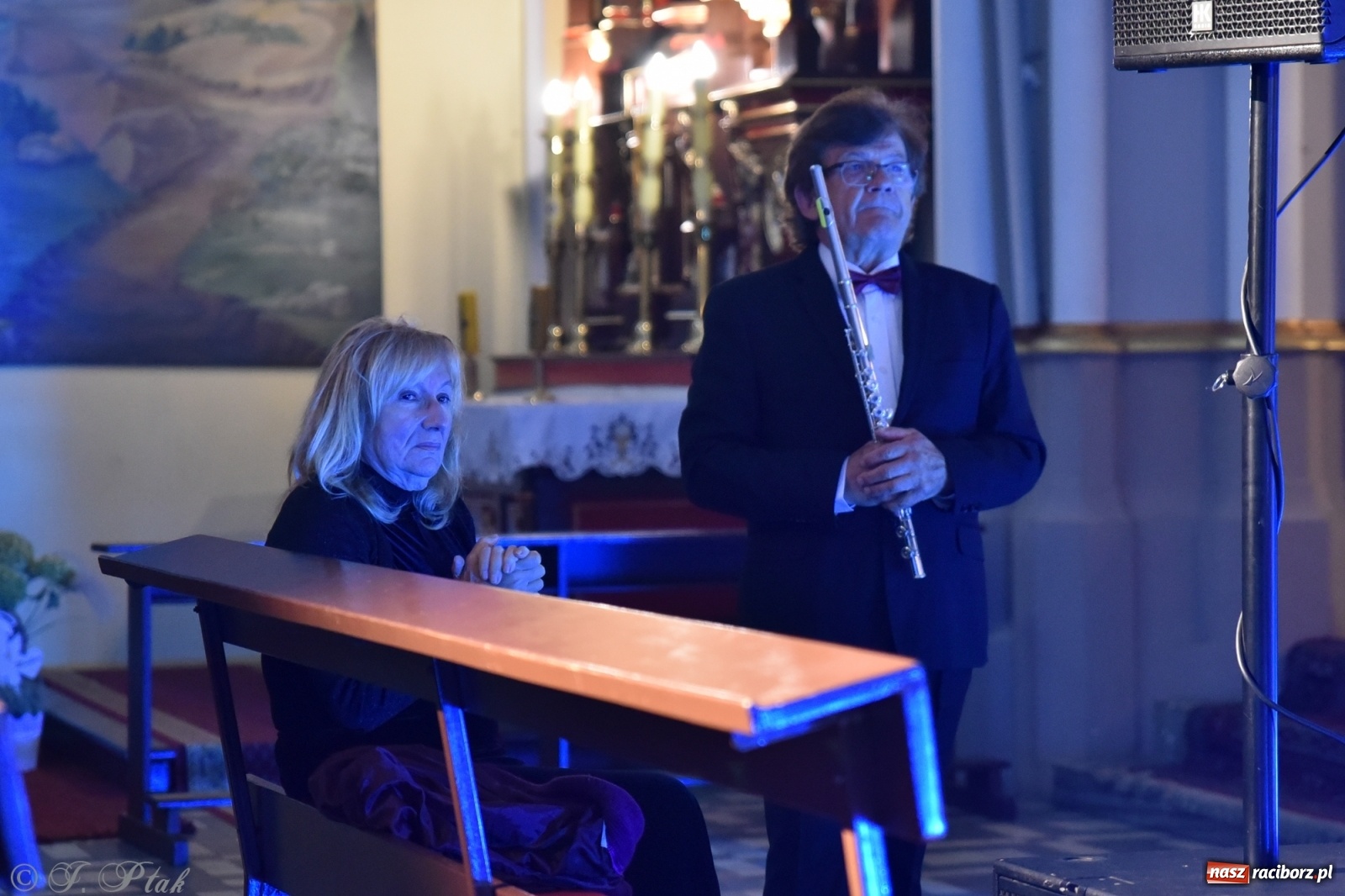 Zdjęcie w galerii na portalu naszraciborz.pl: Muzyka Europy i Dalekiego Wschodu zagościła w kościele Ostrogu wiadomości z regionu