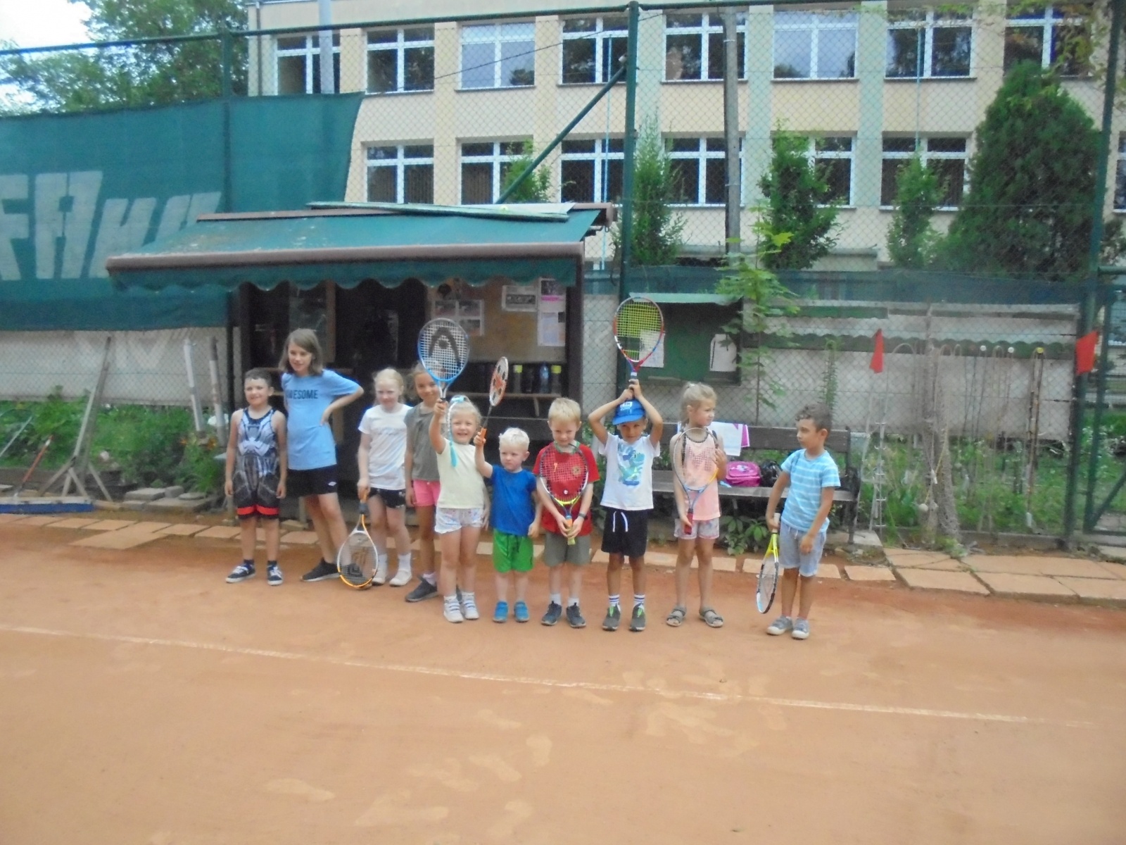 Zdjęcie w galerii na portalu naszraciborz.pl: Dziecięca rywalizacja sportowa na kortach Rafako wiadomości z regionu