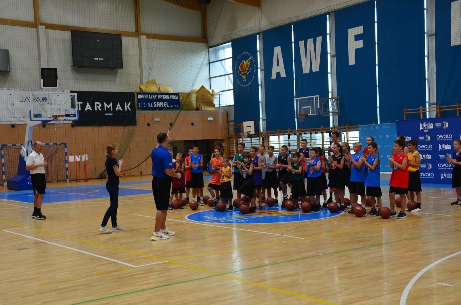 Zdjęcie w galerii na portalu naszraciborz.pl: Raciborski MiniBasketball w Junior NBA wiadomości z regionu