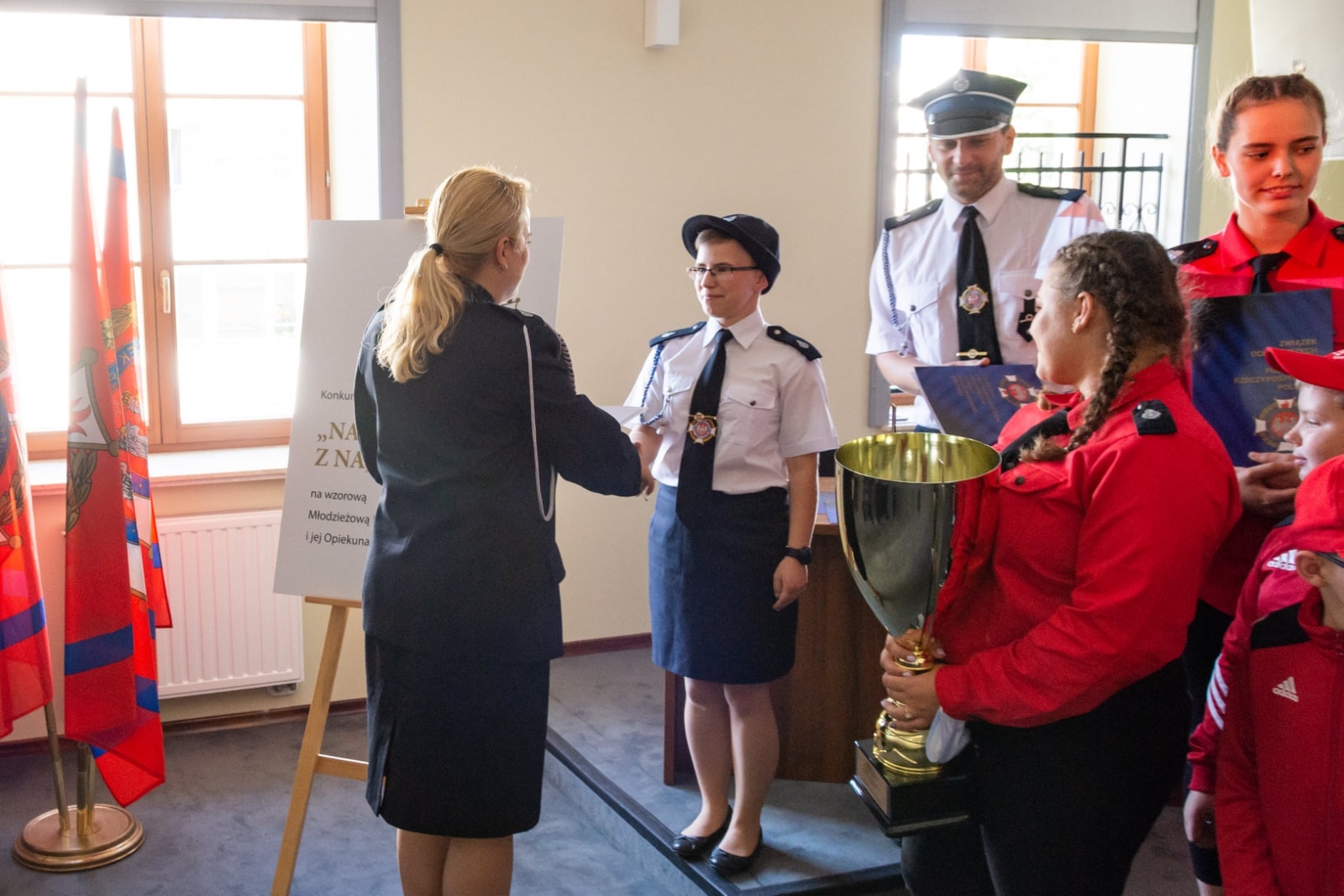 Zdjęcie w galerii na portalu naszraciborz.pl: OSP Samborowice ma najlepszą drużynę młodzieżową w Polsce [FOTO] wiadomości z regionu