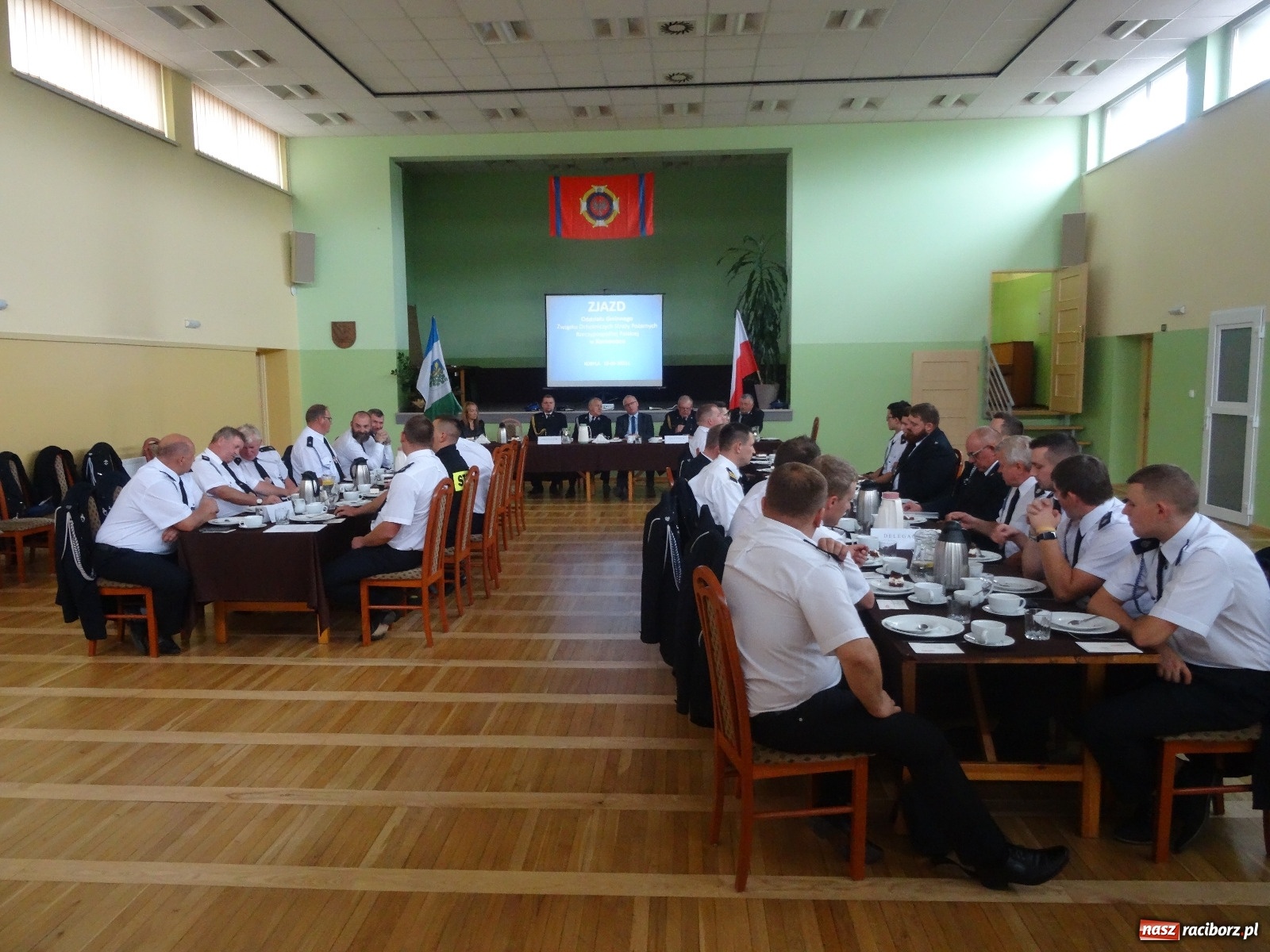 Zdjęcie w galerii na portalu naszraciborz.pl: Odbył się gminny zjazd OSP w Kornowacu wiadomości z regionu