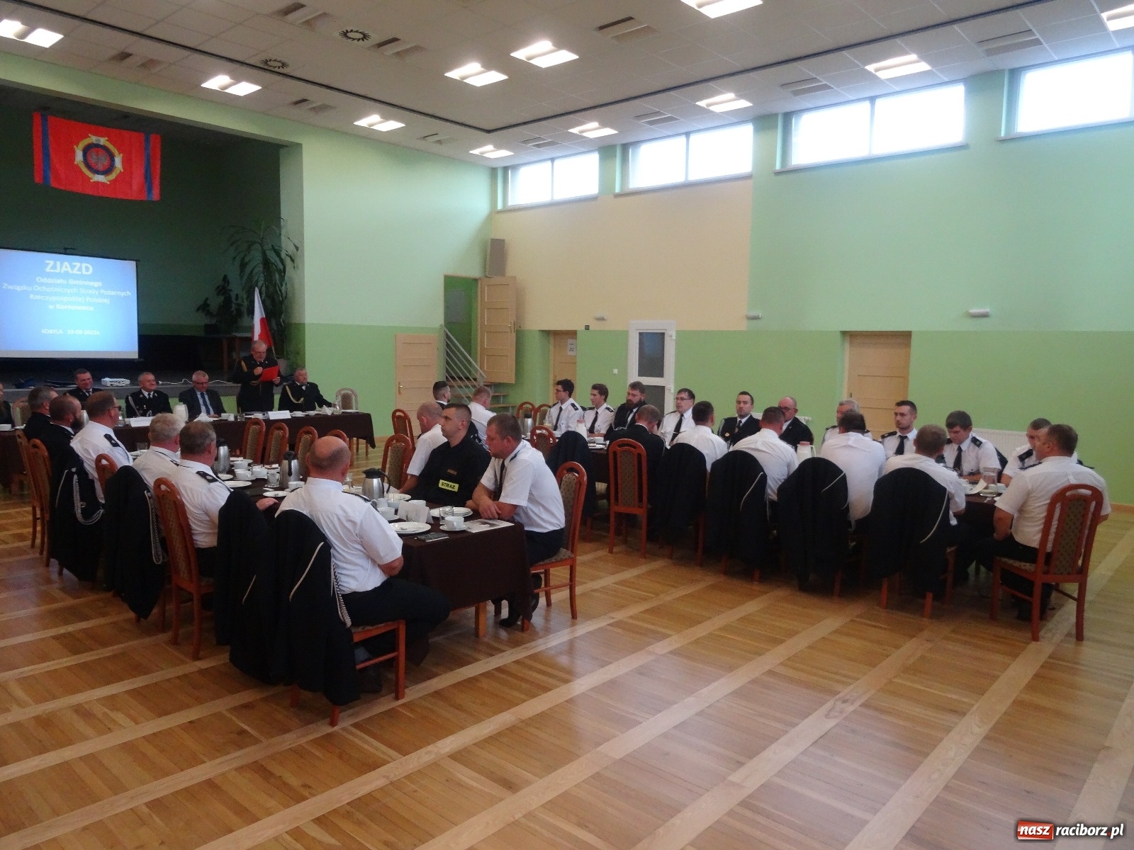 Zdjęcie w galerii na portalu naszraciborz.pl: Odbył się gminny zjazd OSP w Kornowacu wiadomości z regionu