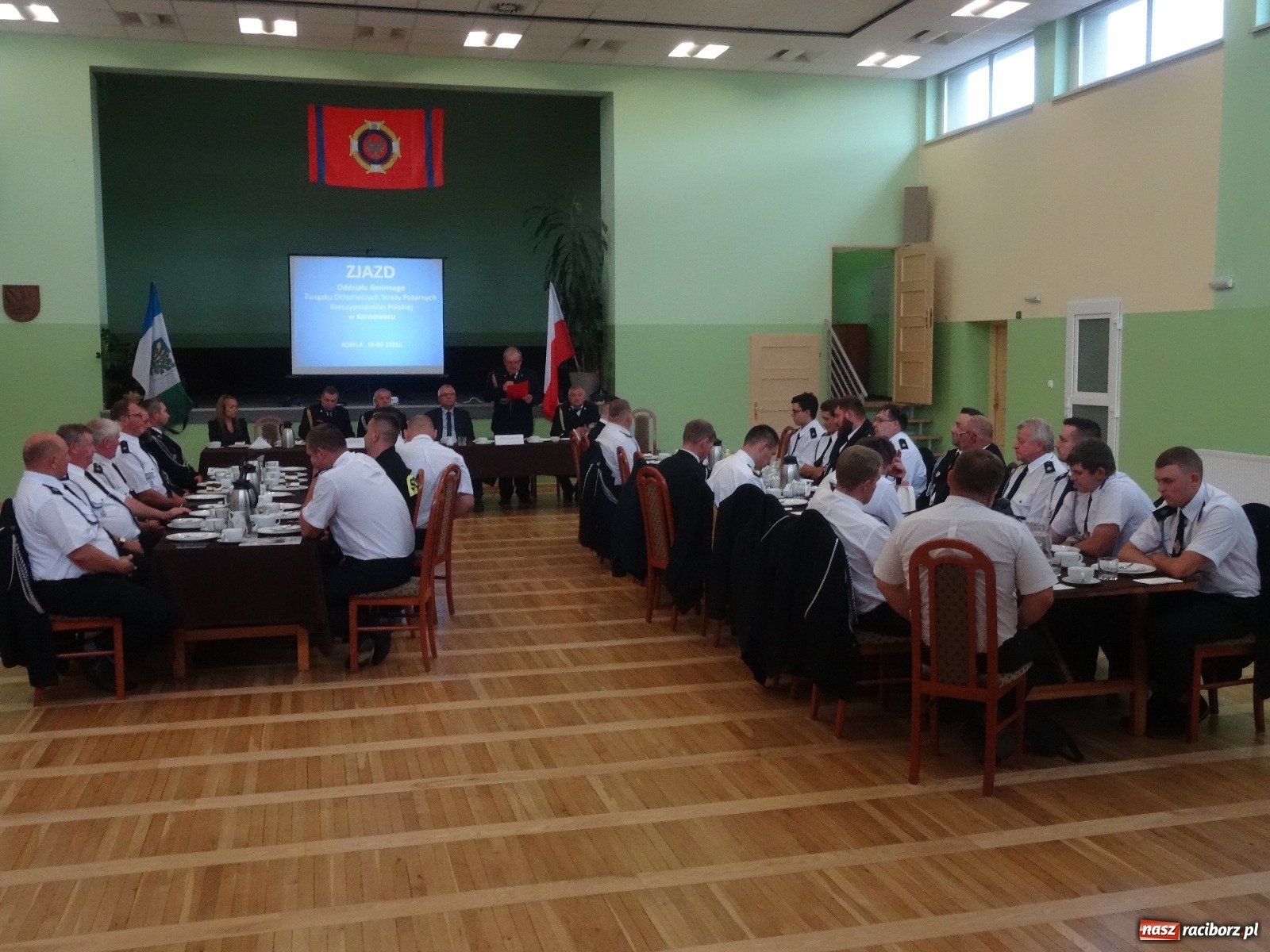 Zdjęcie w galerii na portalu naszraciborz.pl: Odbył się gminny zjazd OSP w Kornowacu wiadomości z regionu