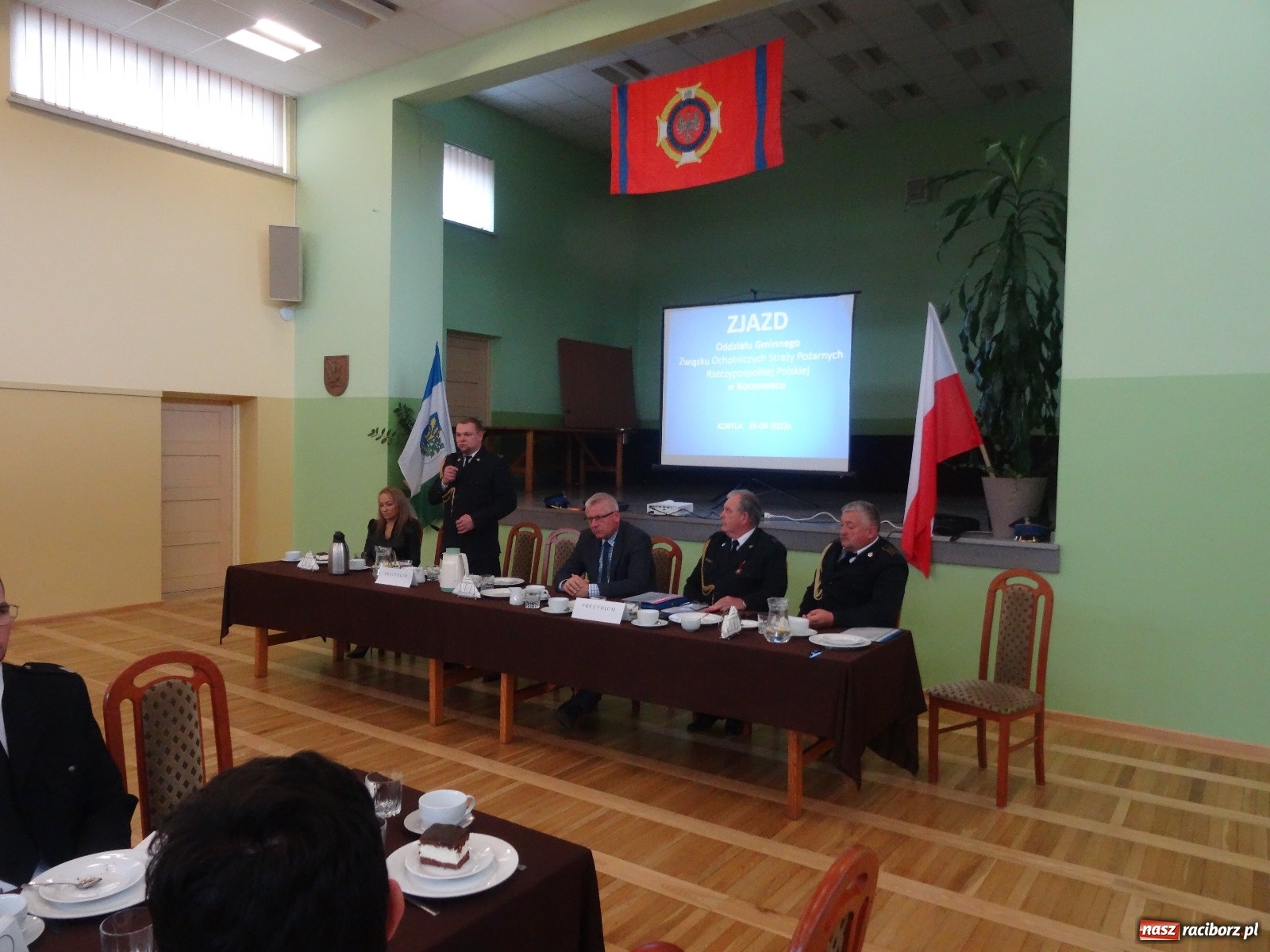 Zdjęcie w galerii na portalu naszraciborz.pl: Odbył się gminny zjazd OSP w Kornowacu wiadomości z regionu