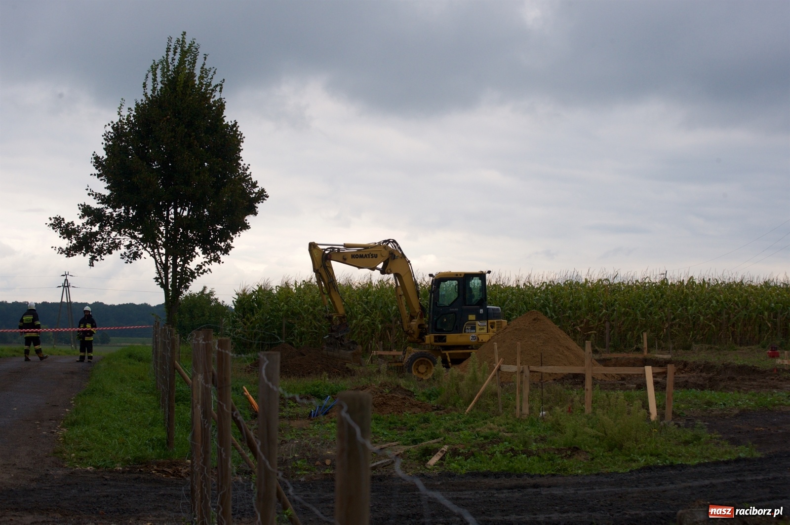 Zdjęcie w galerii na portalu naszraciborz.pl: Raport 998. Niebezpieczne znalezisko w Tworkowie [FOTO] wiadomości z regionu