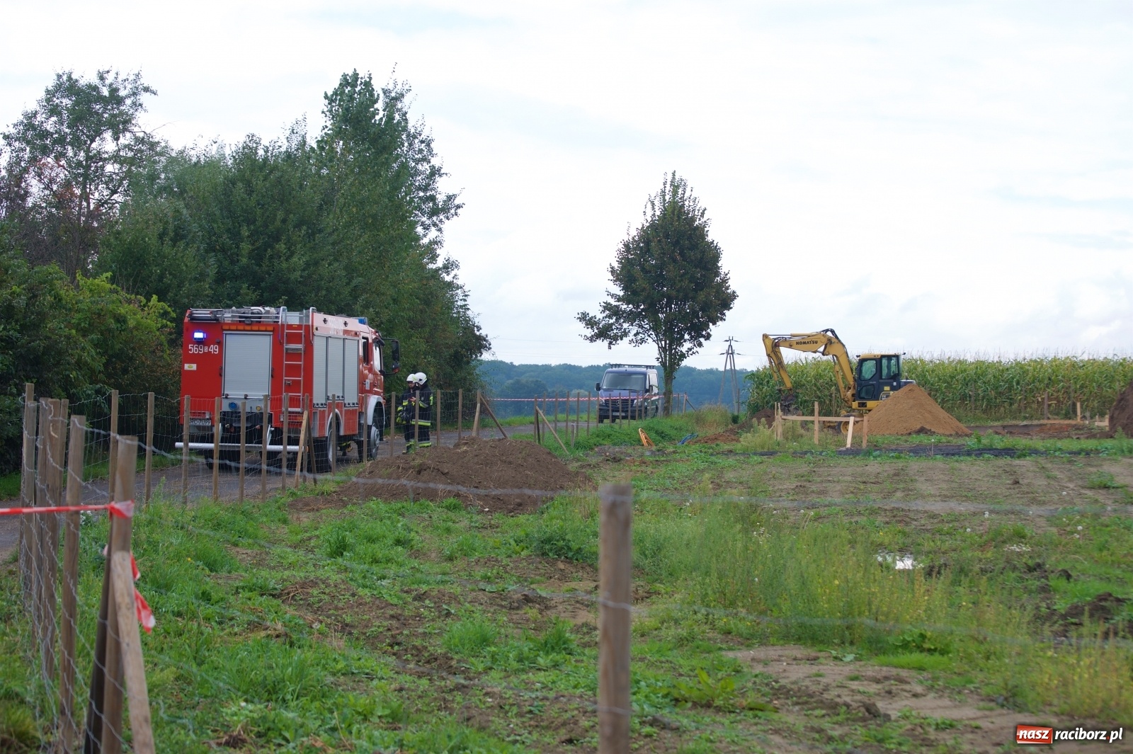 Zdjęcie w galerii na portalu naszraciborz.pl: Raport 998. Niebezpieczne znalezisko w Tworkowie [FOTO] wiadomości z regionu