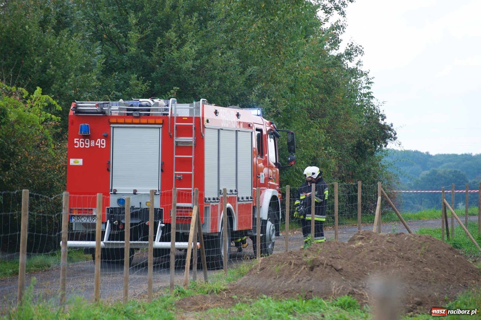 Zdjęcie w galerii na portalu naszraciborz.pl: Raport 998. Niebezpieczne znalezisko w Tworkowie [FOTO] wiadomości z regionu