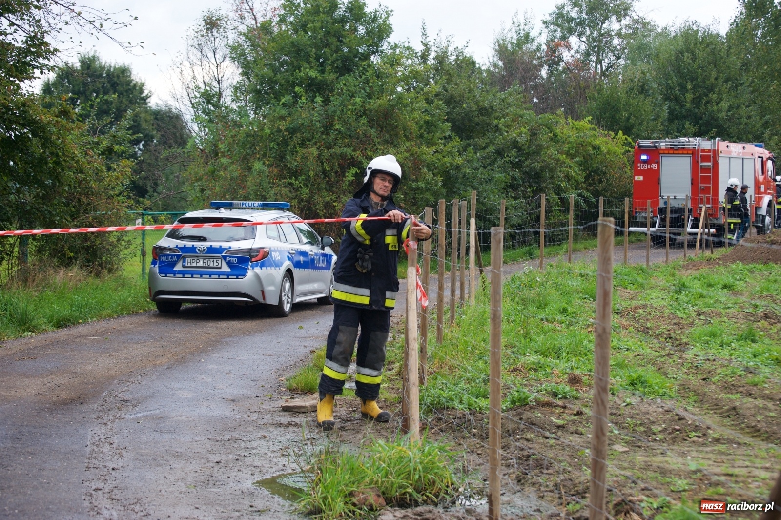Zdjęcie w galerii na portalu naszraciborz.pl: Raport 998. Niebezpieczne znalezisko w Tworkowie [FOTO] wiadomości z regionu