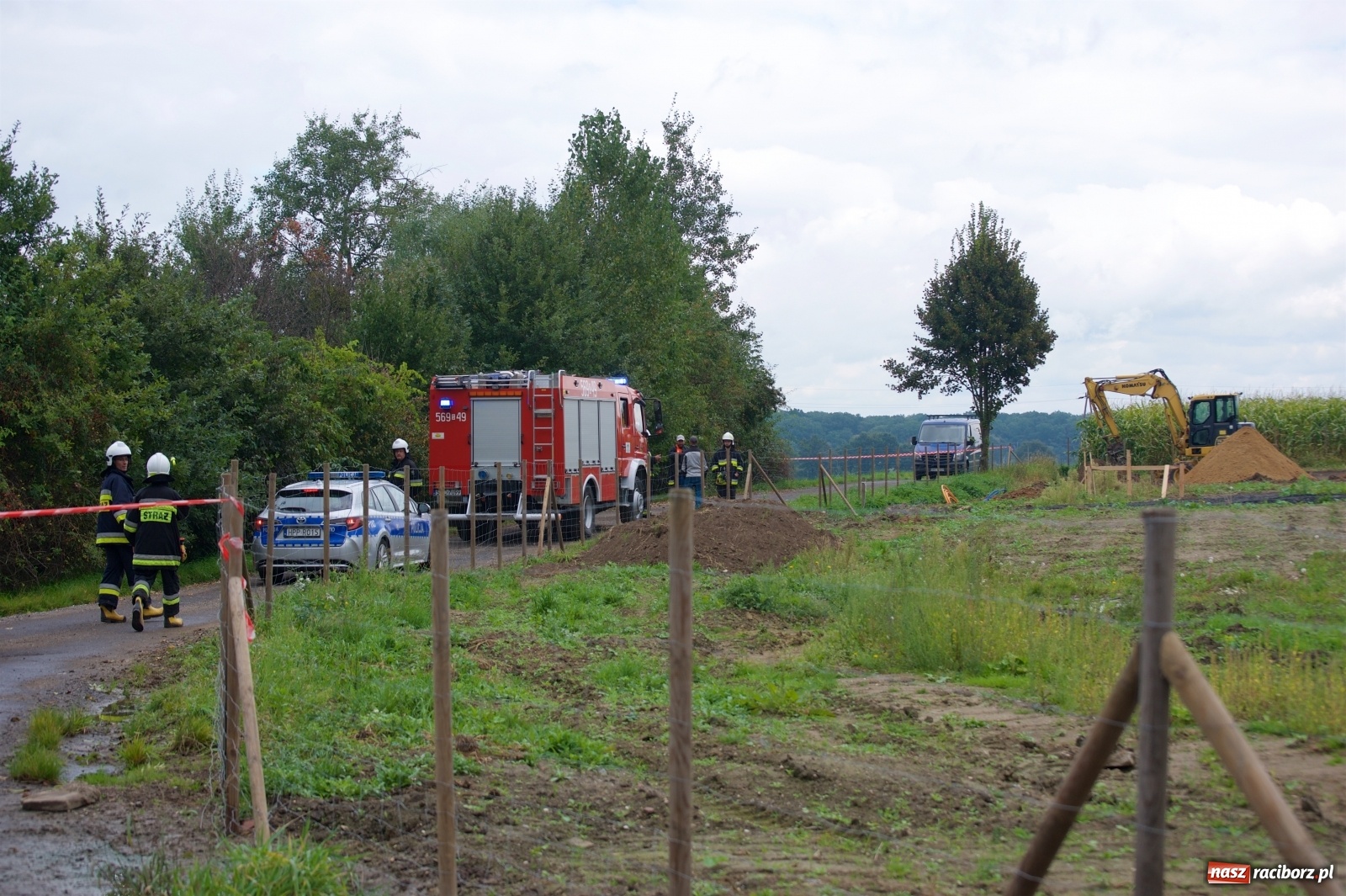 Zdjęcie w galerii na portalu naszraciborz.pl: Raport 998. Niebezpieczne znalezisko w Tworkowie [FOTO] wiadomości z regionu