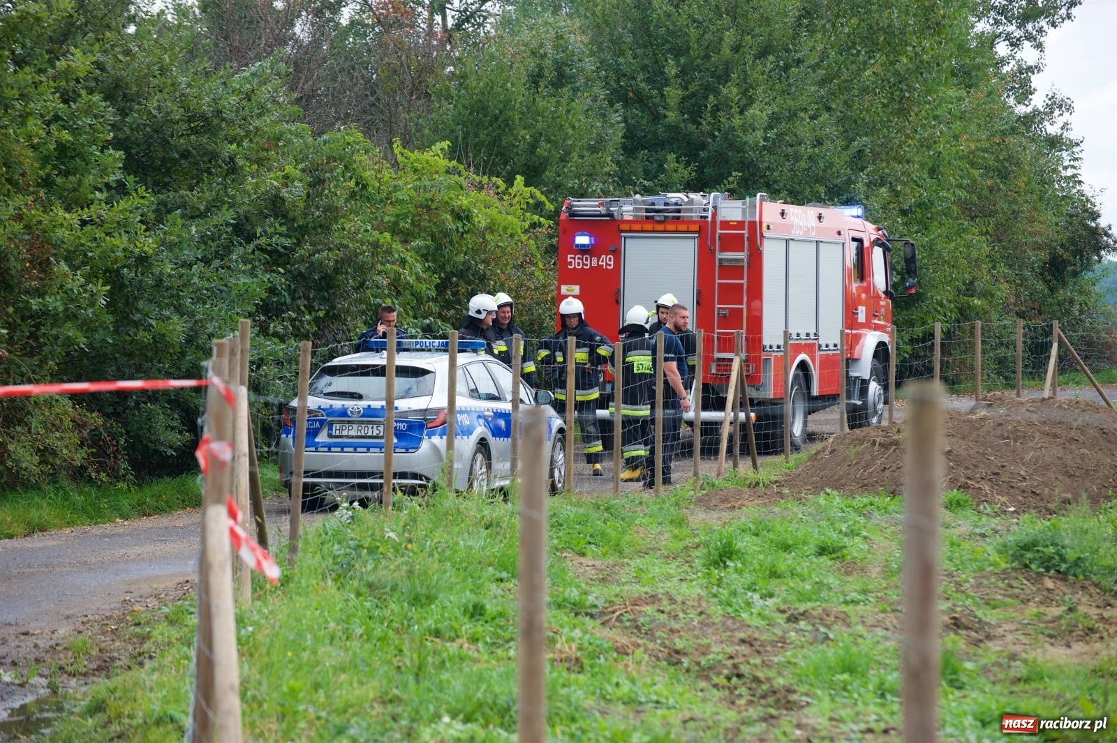 Zdjęcie w galerii na portalu naszraciborz.pl: Raport 998. Niebezpieczne znalezisko w Tworkowie [FOTO] wiadomości z regionu