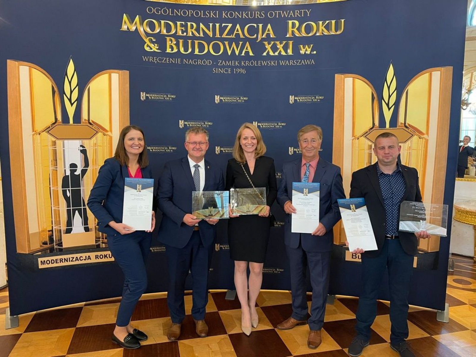 Zdjęcie w galerii na portalu naszraciborz.pl: Rewitalizacja zamku w Tworkowie wyróżniona w Warszawie wiadomości z regionu