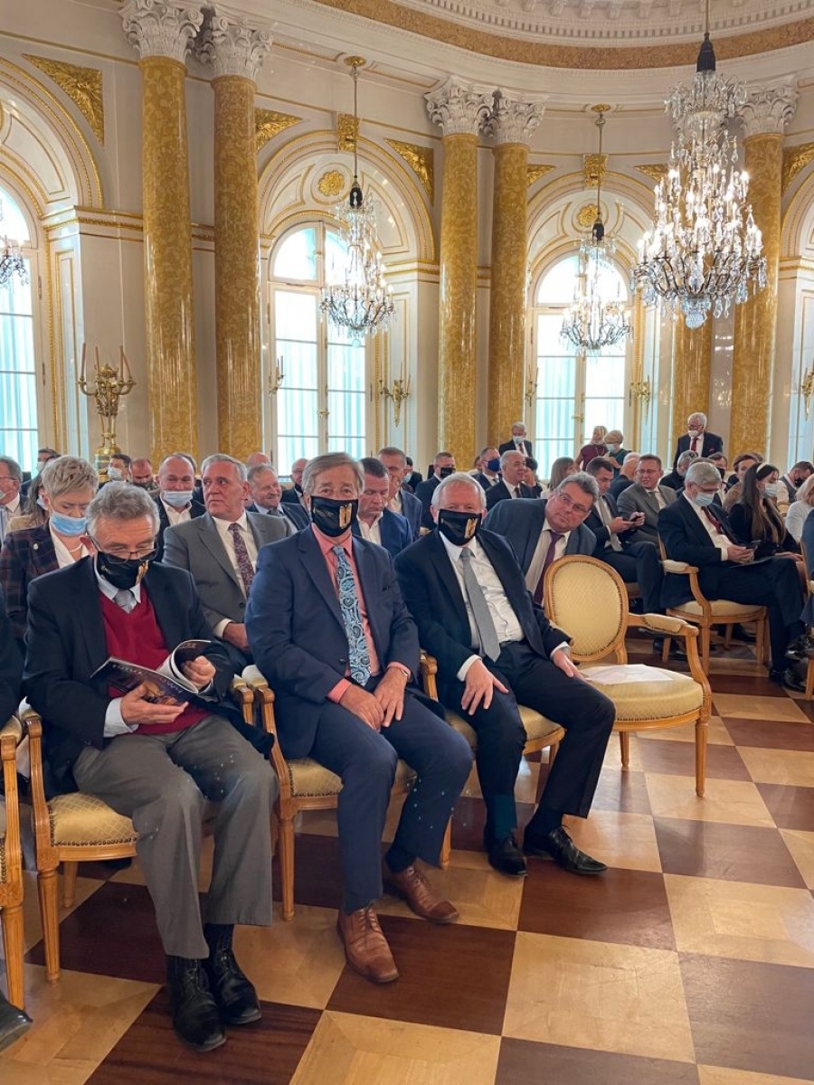 Zdjęcie w galerii na portalu naszraciborz.pl: Rewitalizacja zamku w Tworkowie wyróżniona w Warszawie wiadomości z regionu