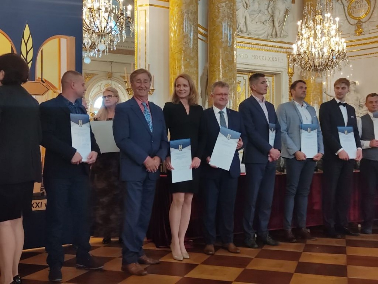 Zdjęcie w galerii na portalu naszraciborz.pl: Rewitalizacja zamku w Tworkowie wyróżniona w Warszawie wiadomości z regionu